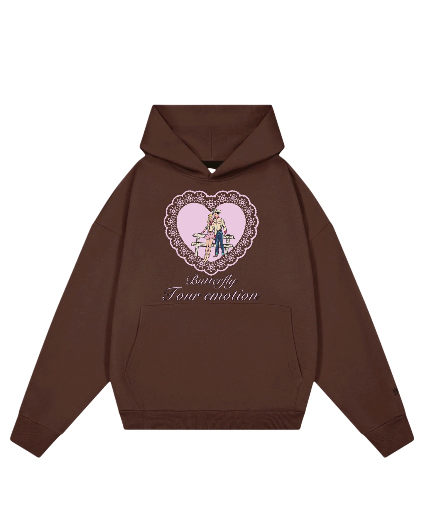 Hoodie emotion love modelo clásico
