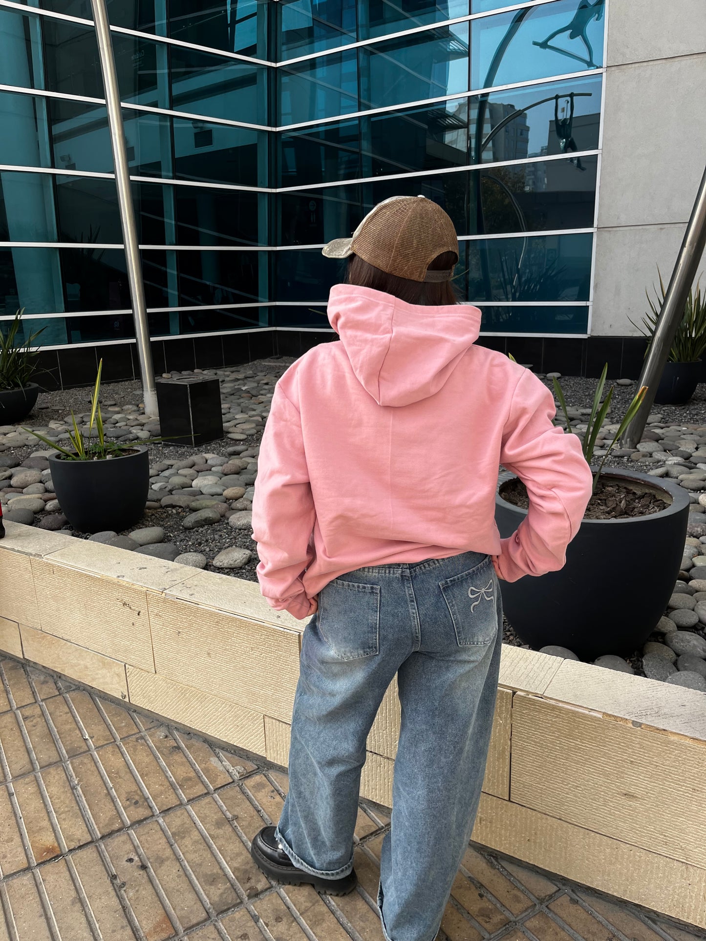 Basic palo rosa - Hoodie Classic