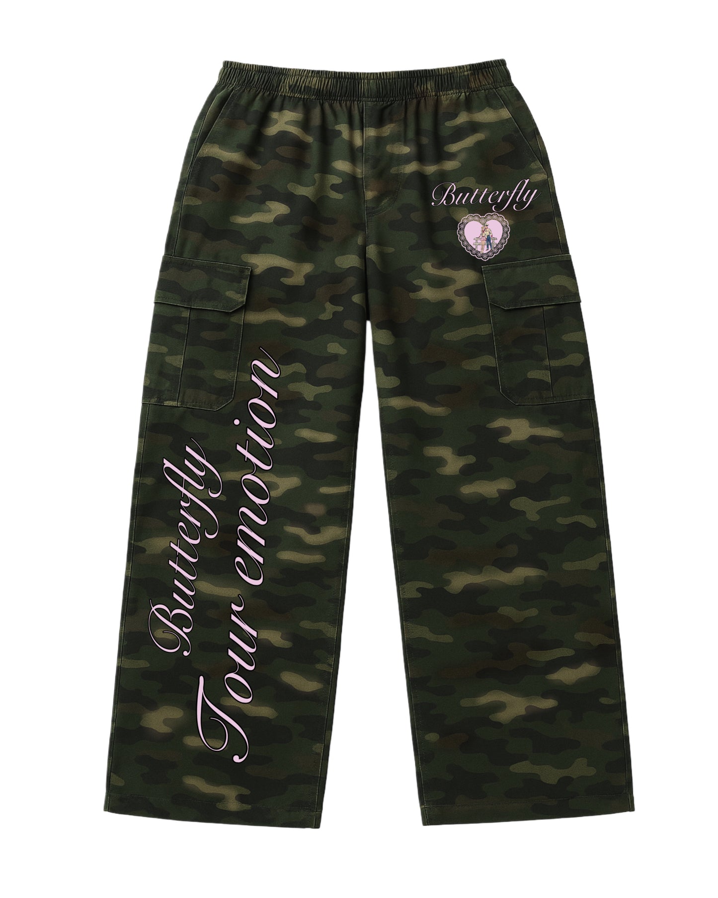 Pantalón cargo butterfly tour