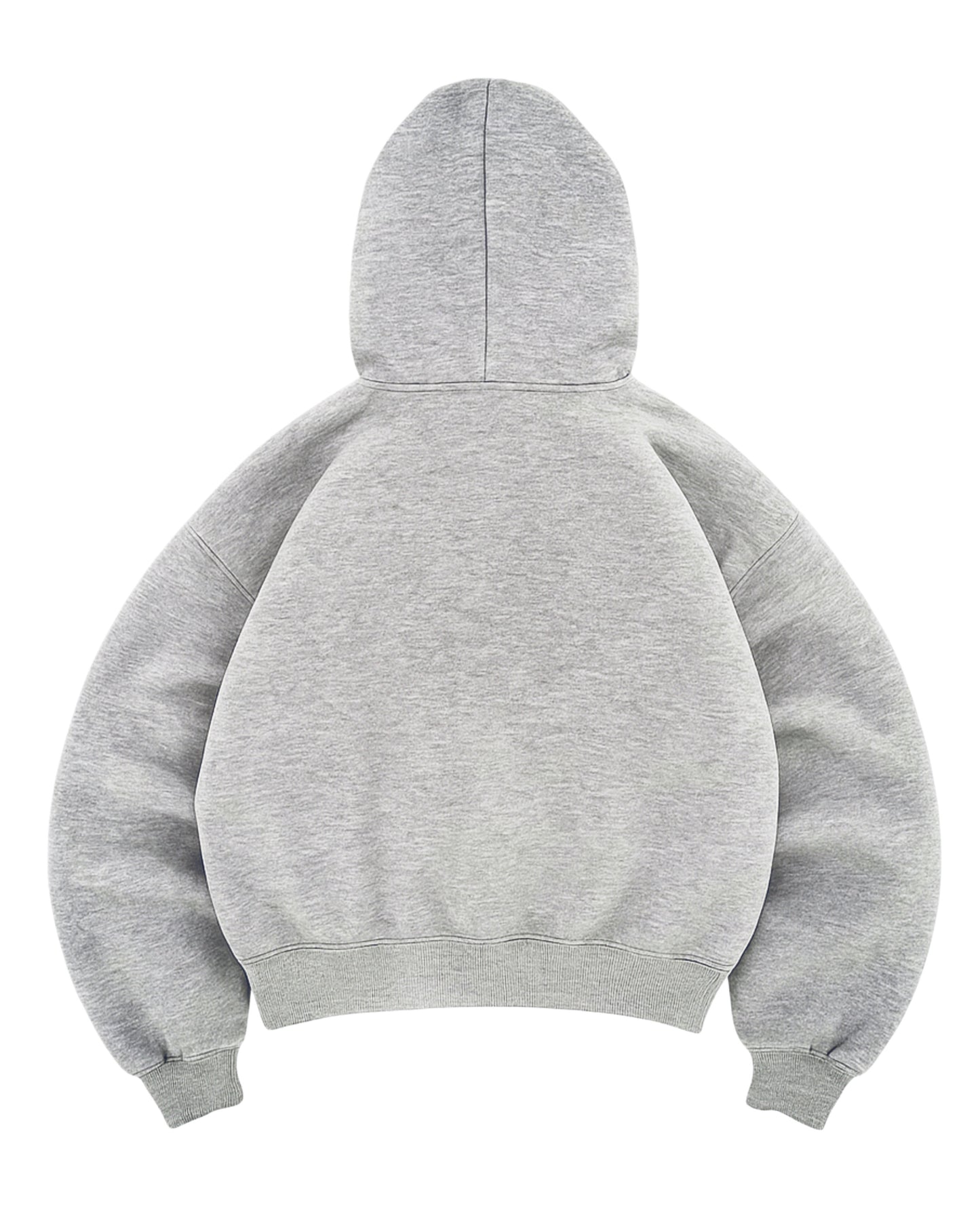 Hoodie basic gris modelo mangas globo ♥︎