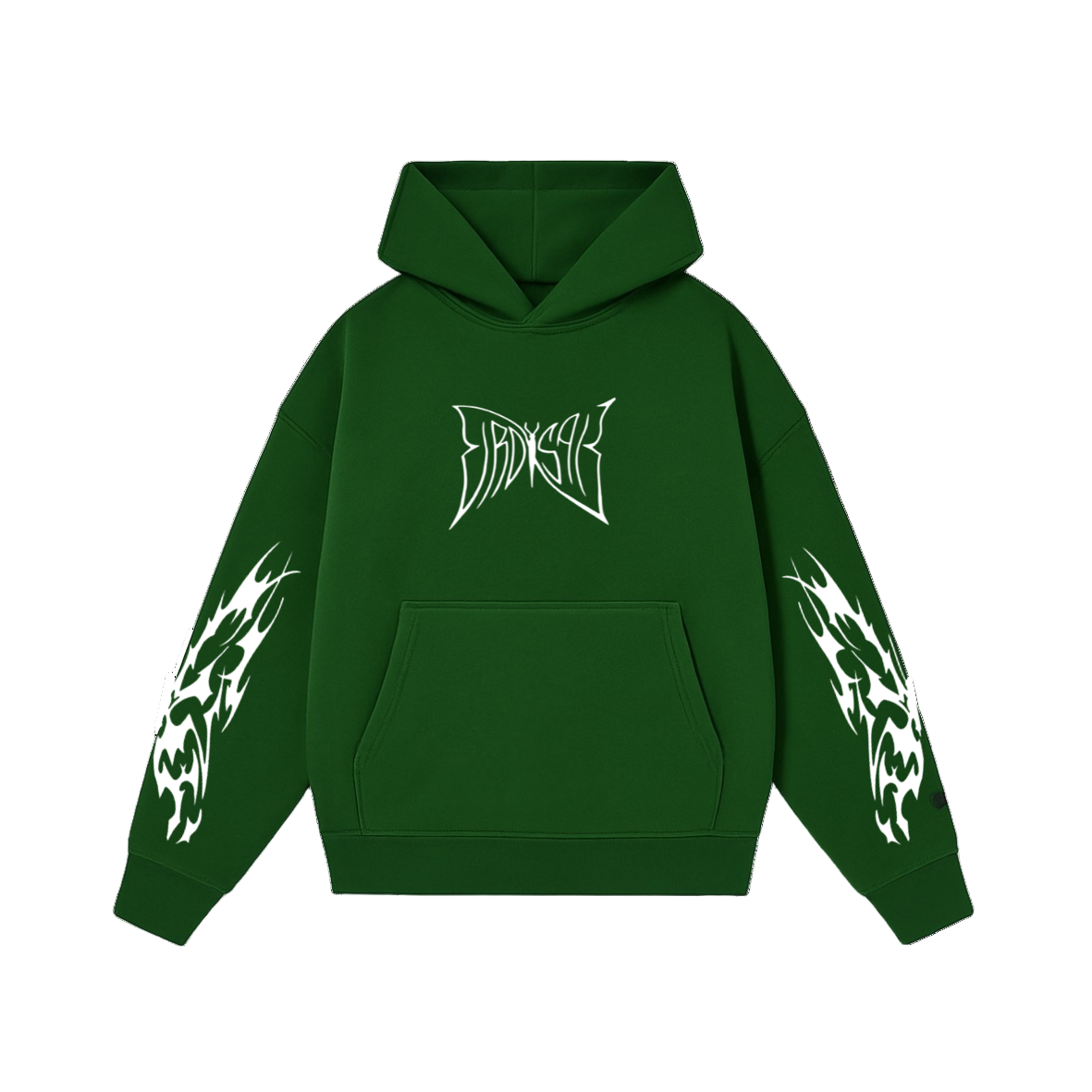 Buttefly Emblem - Hoodie clásico green