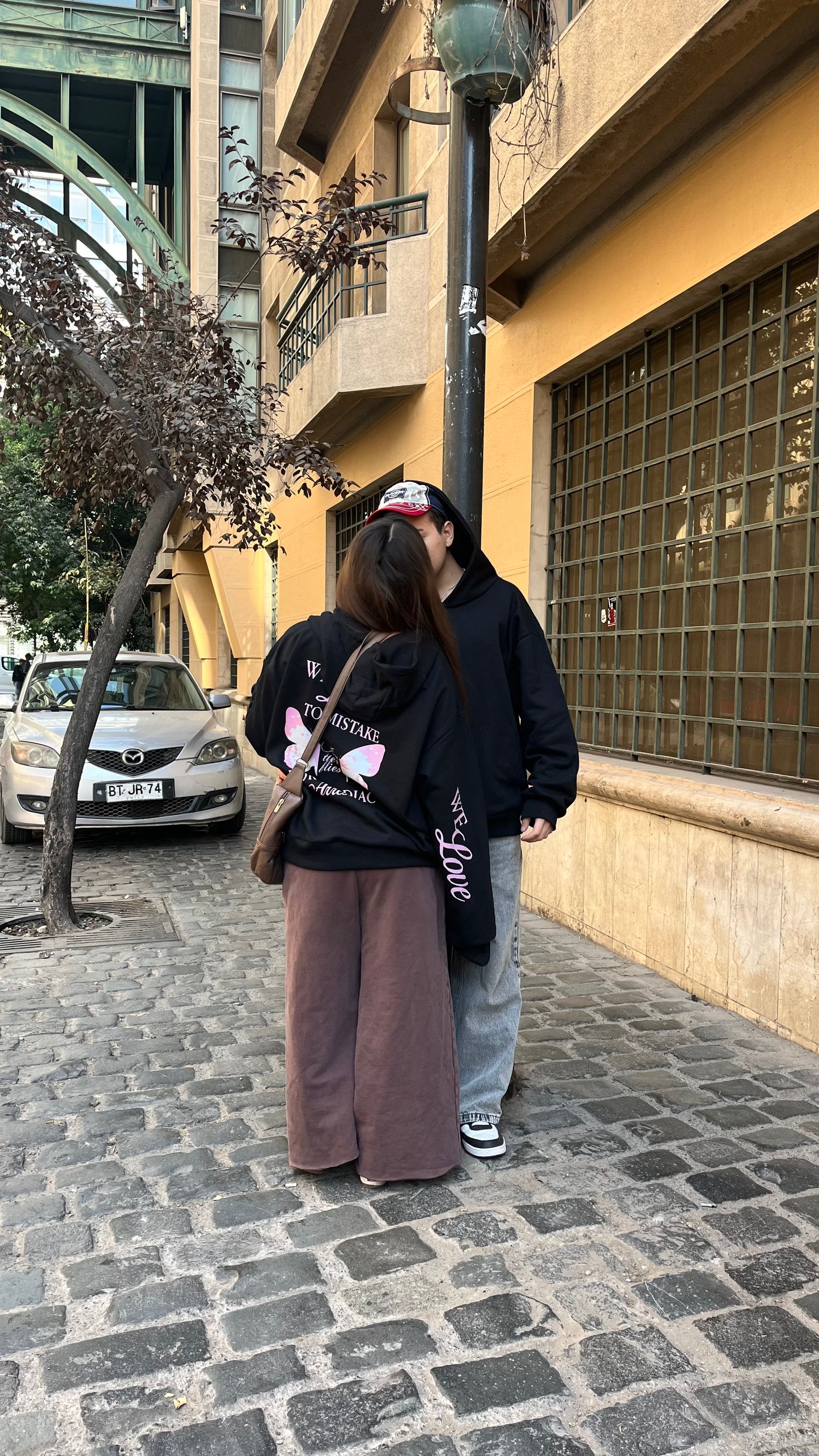 hoodie we love modelo mangas globo ♥︎