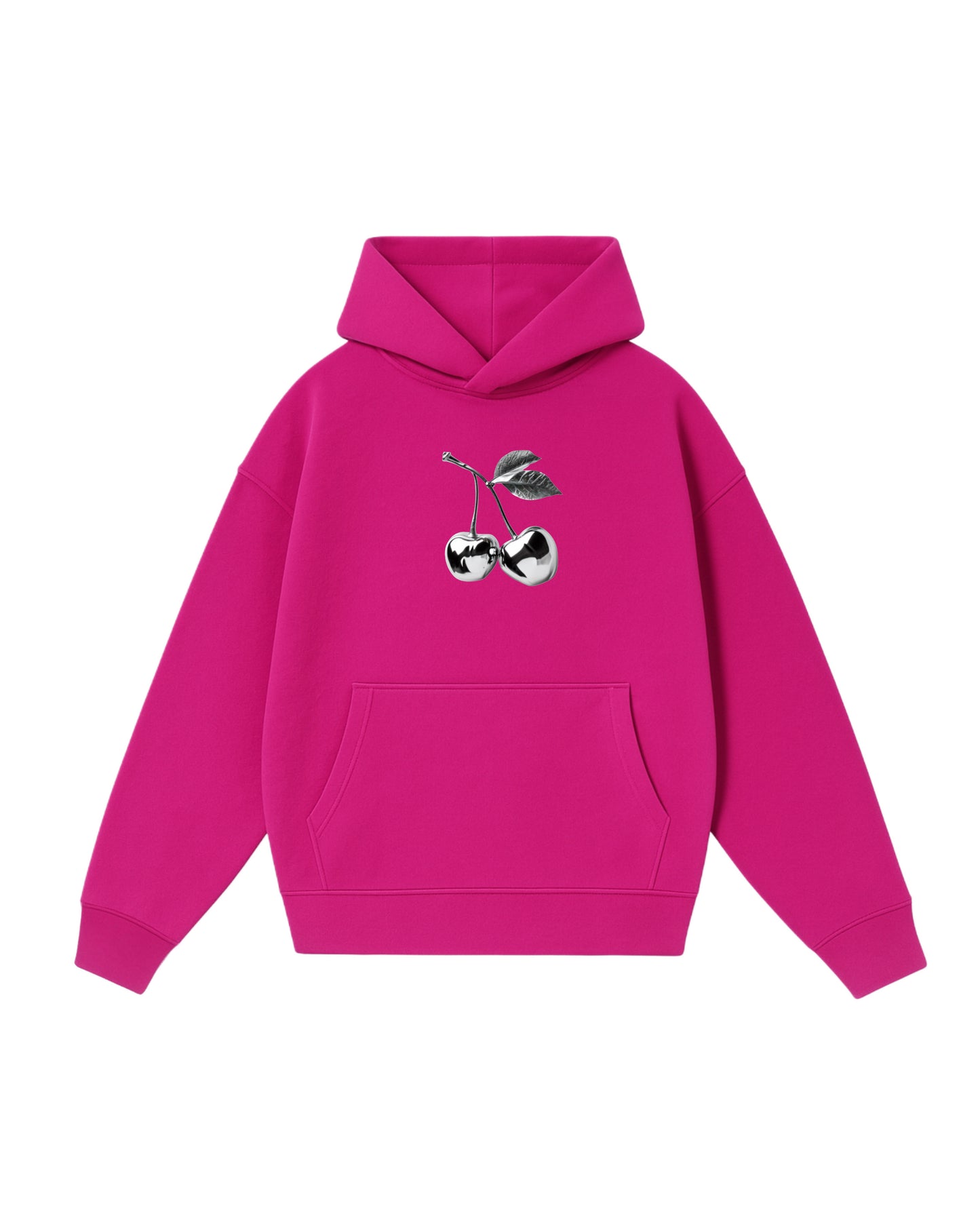 Hoodie cherry modelo clásico fuscia