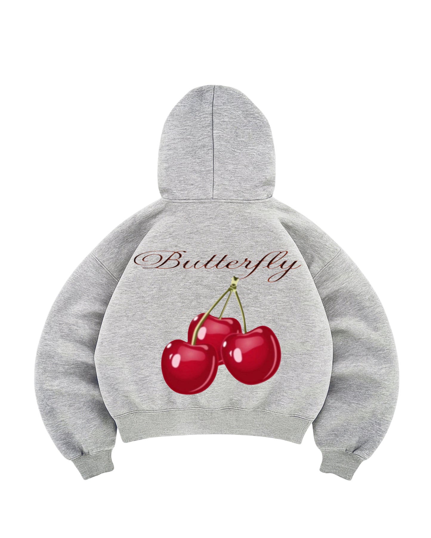 Hoodie cherry modelo mangas globo ⭑