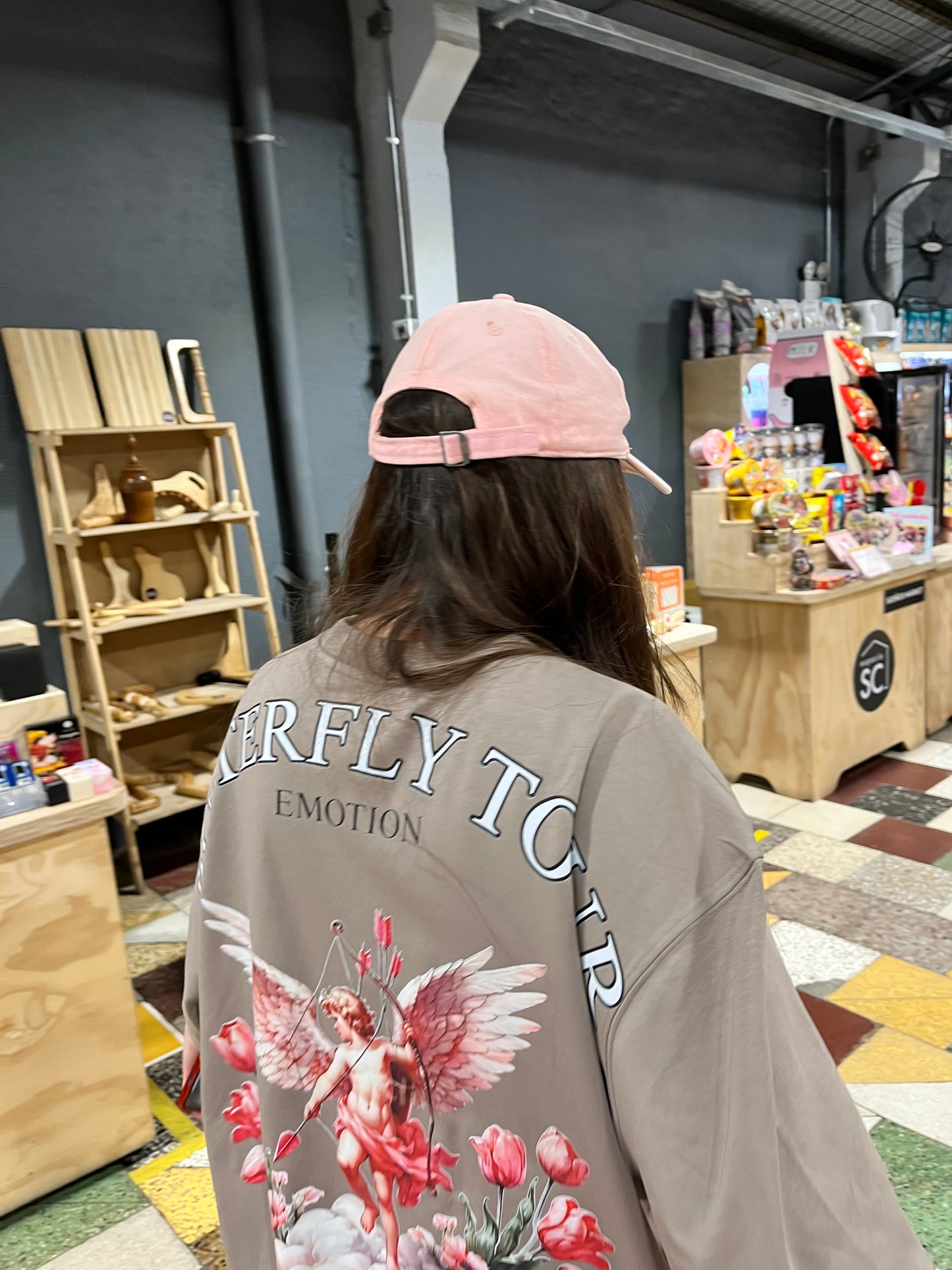 Camiseta emotion modelo oversized