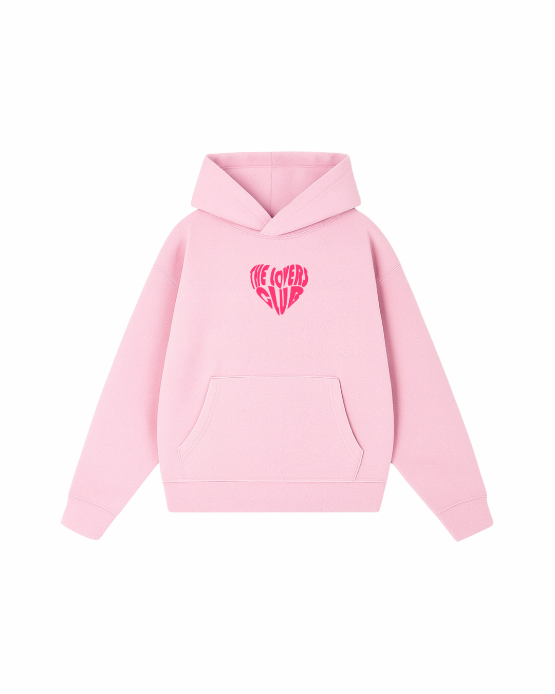 The lovers club - Hoodie clásico pink puff