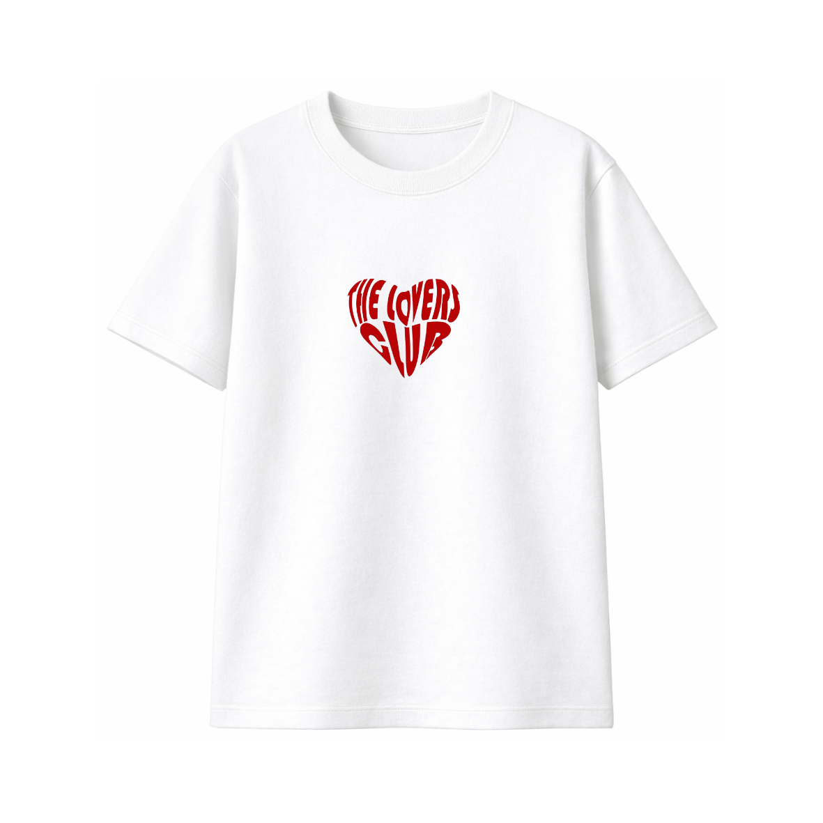 The lovers club - Premium Clasic T-Shirt white