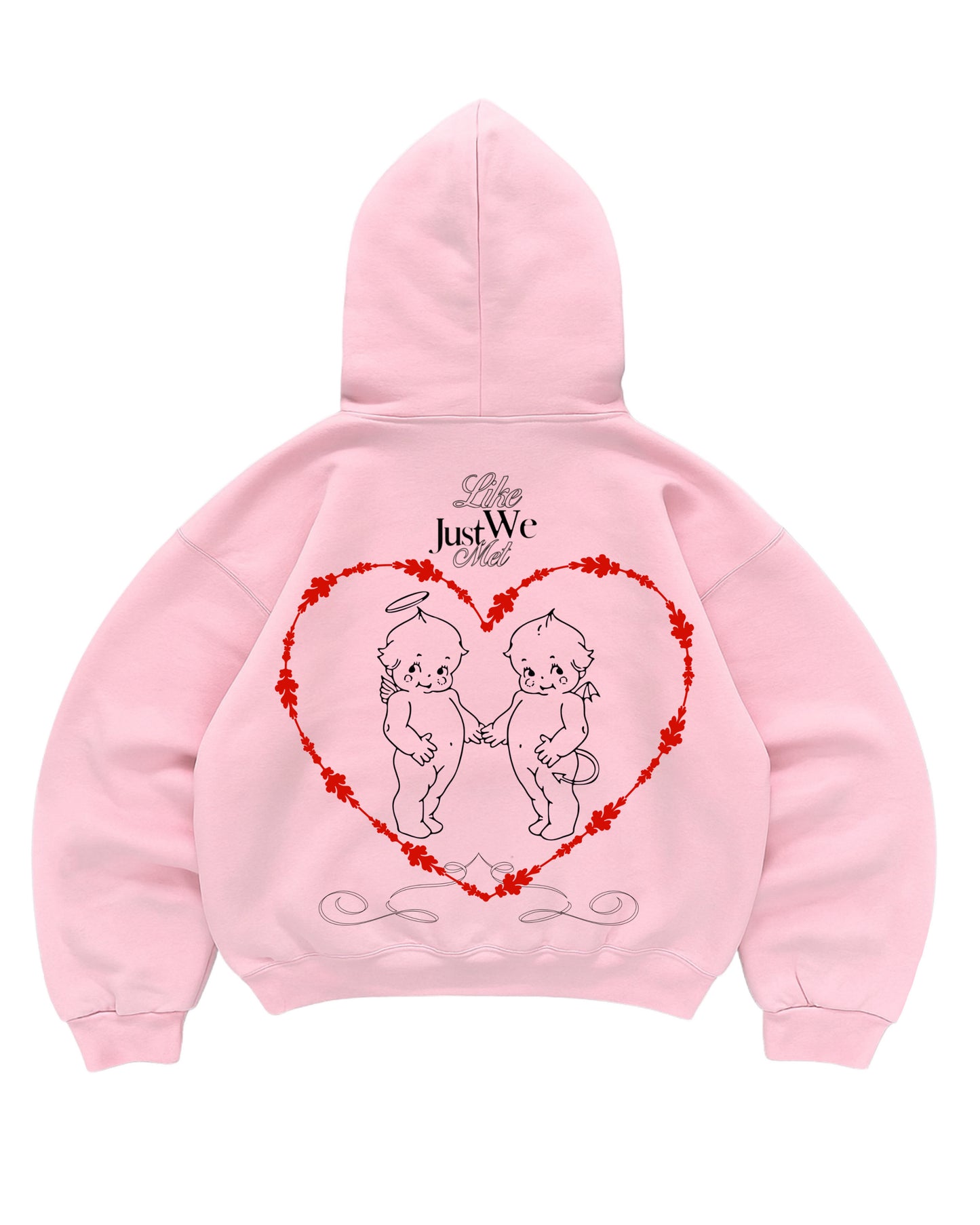 Hoodie like we just met modelo manga globo
