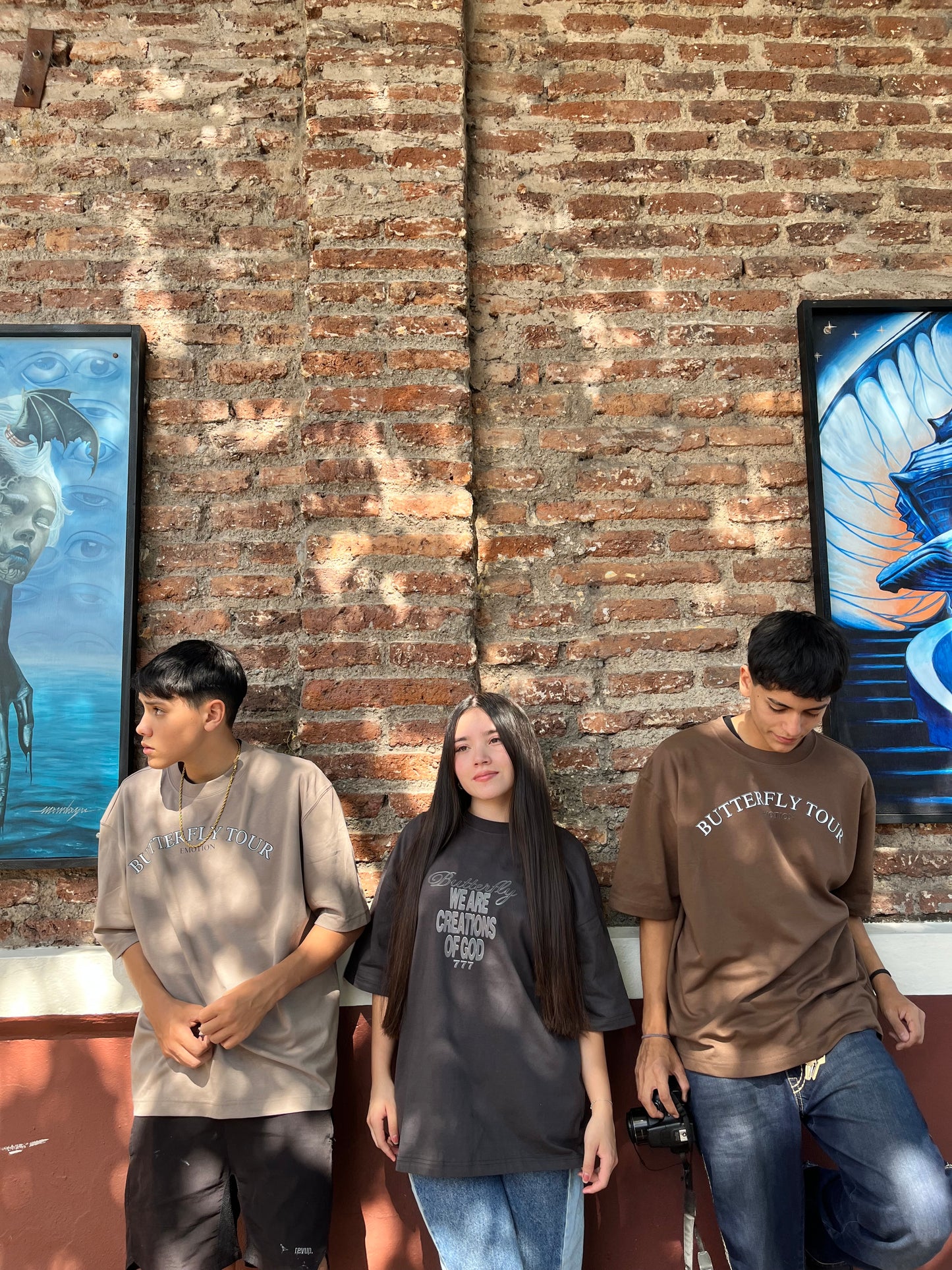 Camiseta emotion modelo oversized