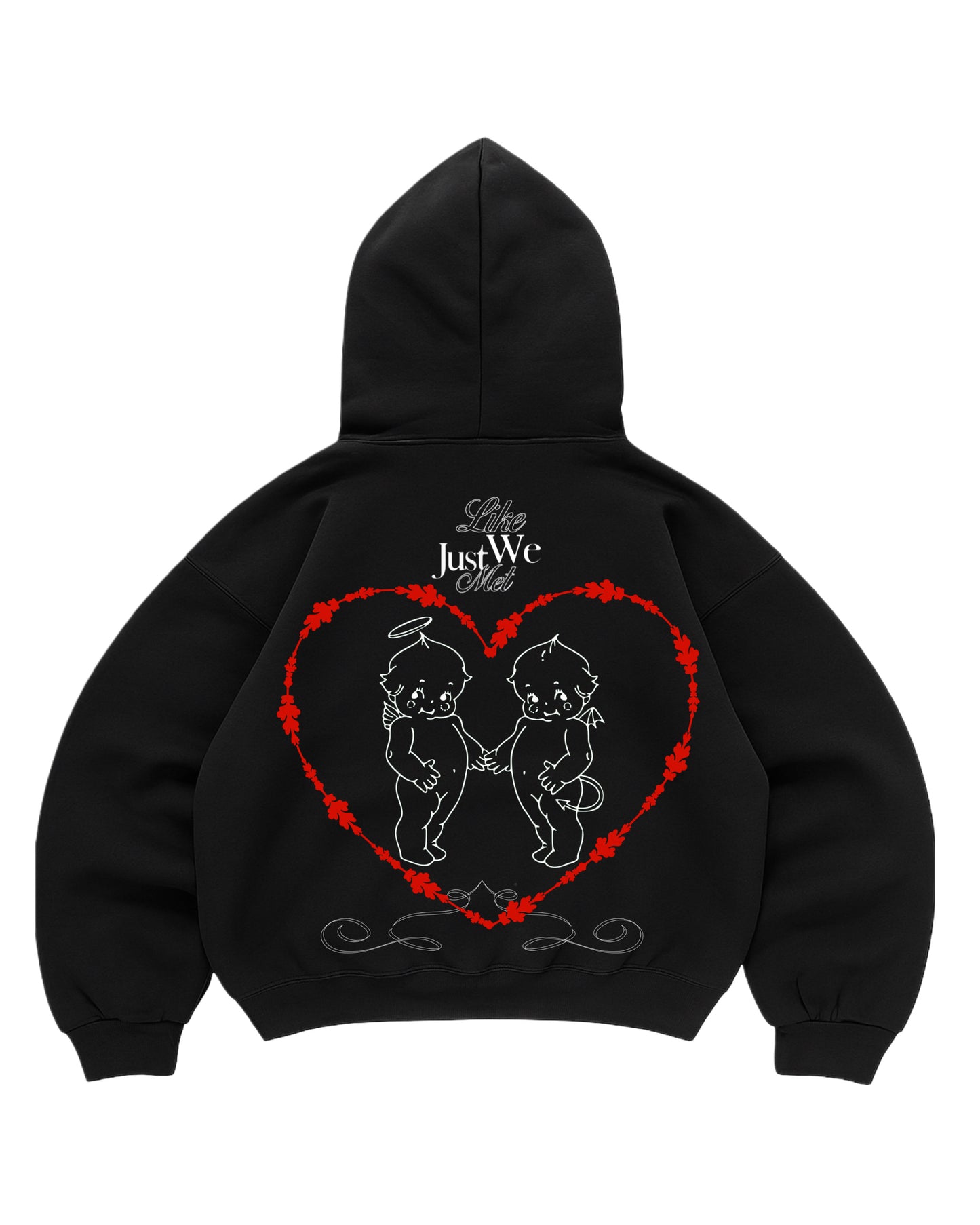 Hoodie like we just met modelo manga globo