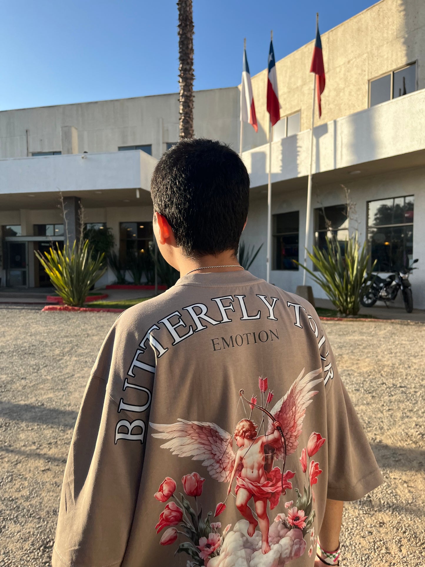 Camiseta emotion modelo oversized