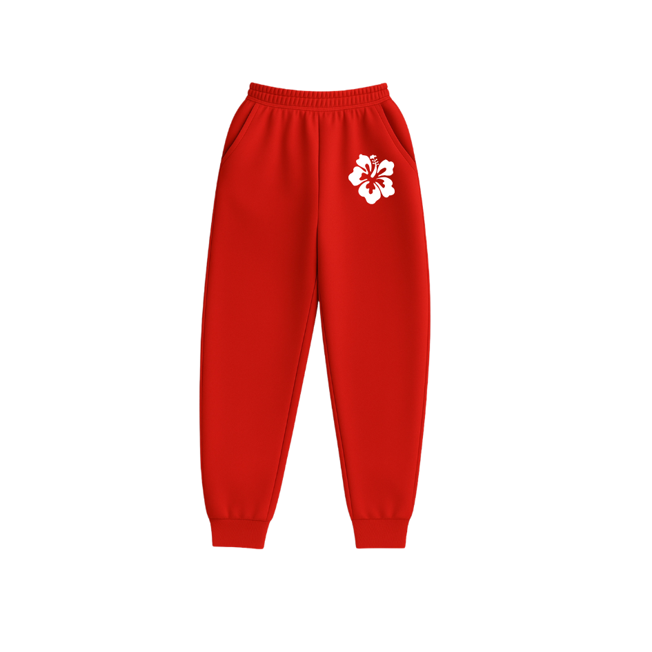 Flowers - Buzo Clasic red