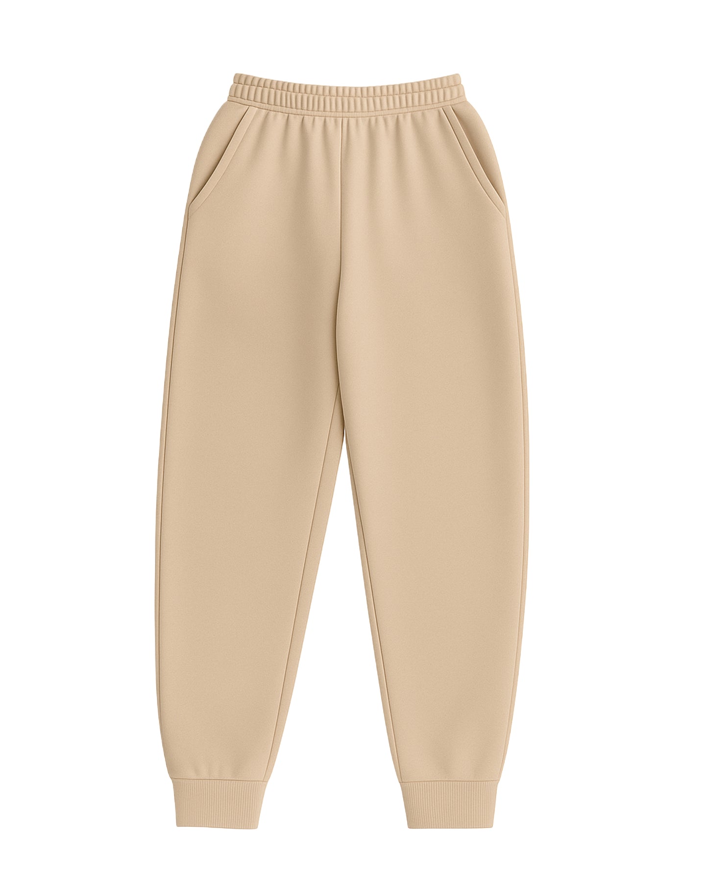 Pantalon buzo beige basic