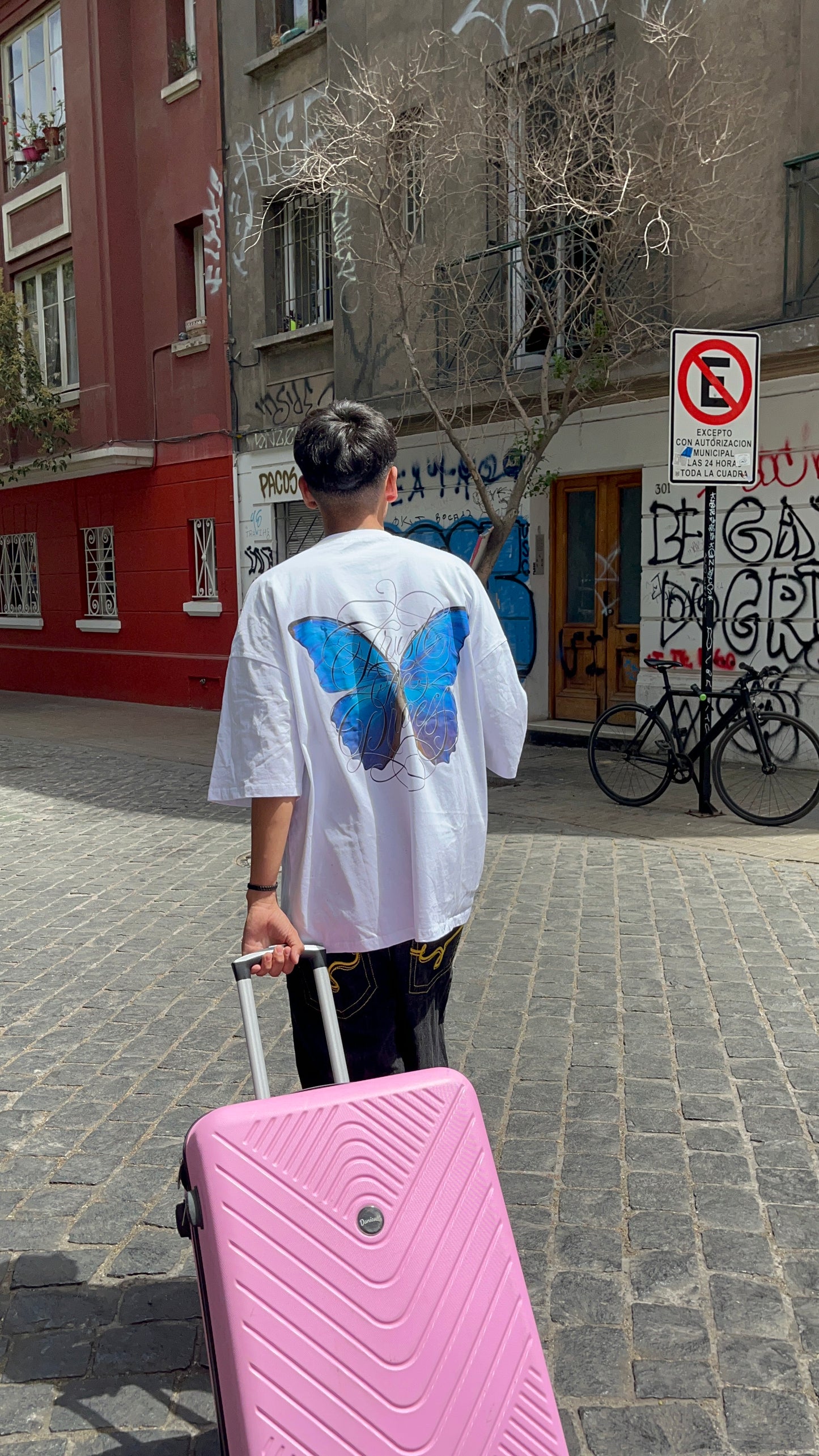 Camiseta trust the process modelo recto