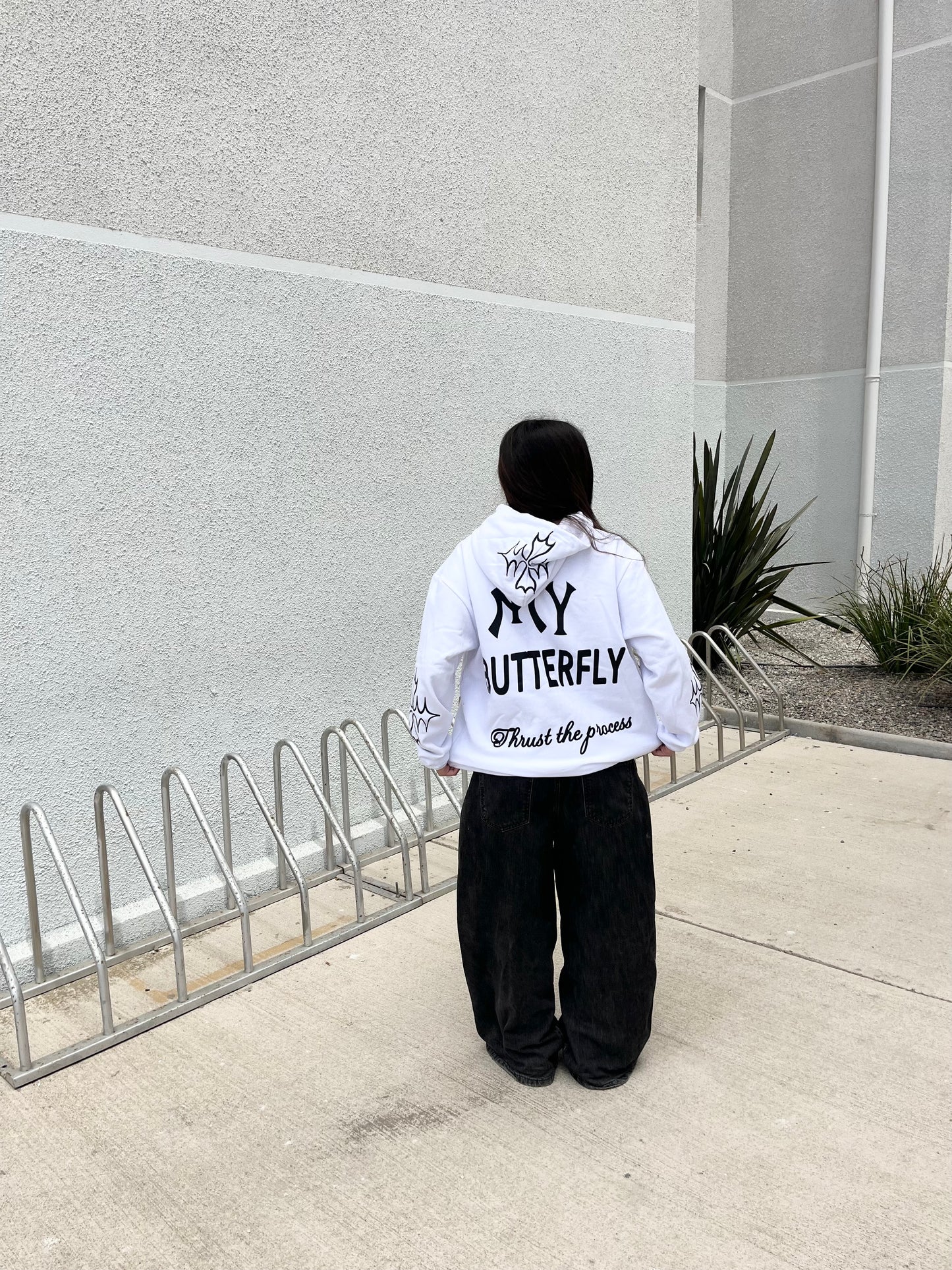 Hoodie my Butterfly modelo clasico