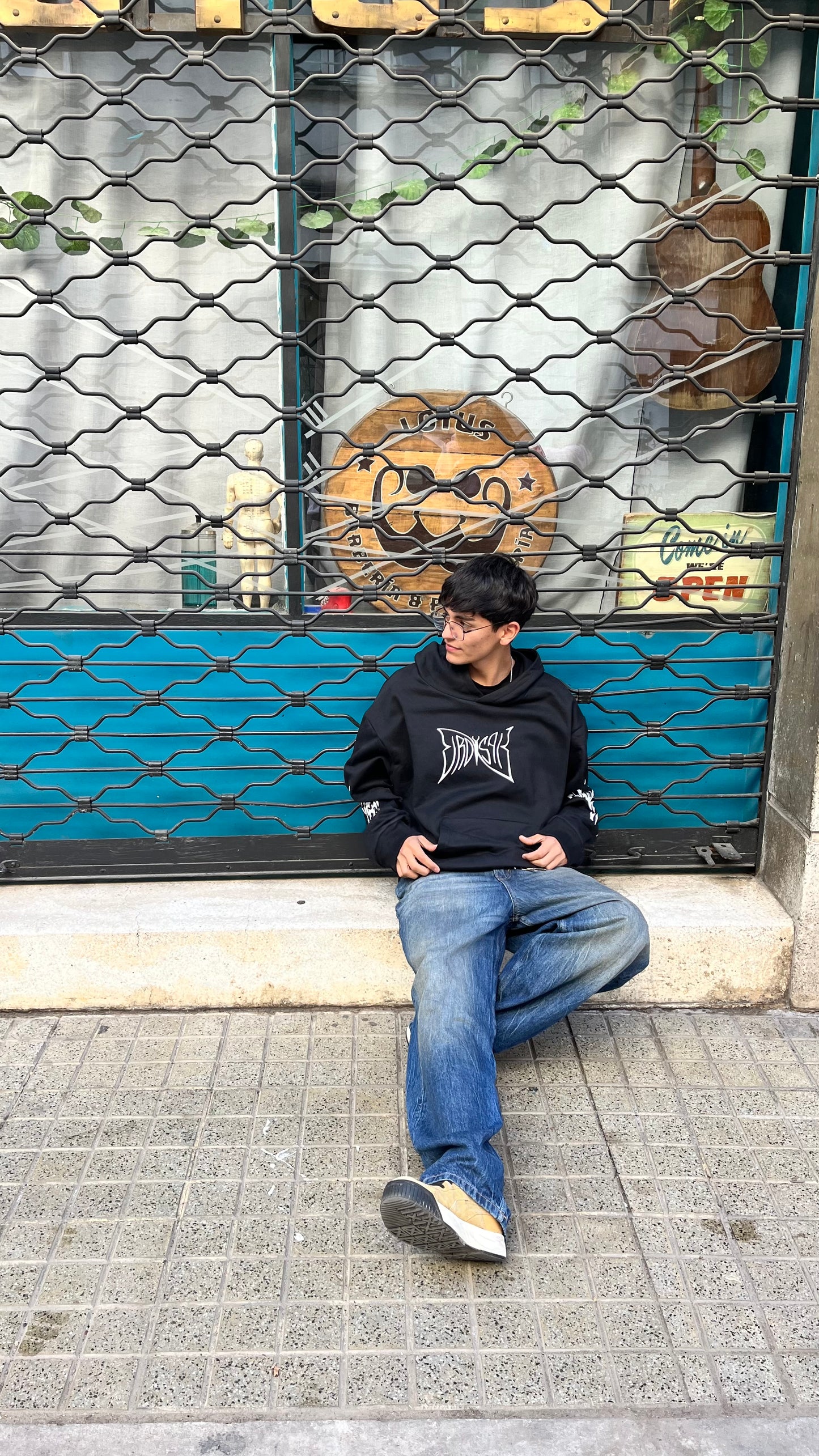 Hoodie butterfly modelo mangas globo ⭑