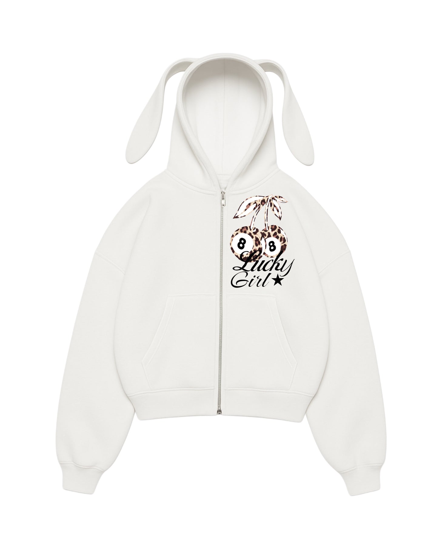 Hoodie lucky girl modelo clásico
