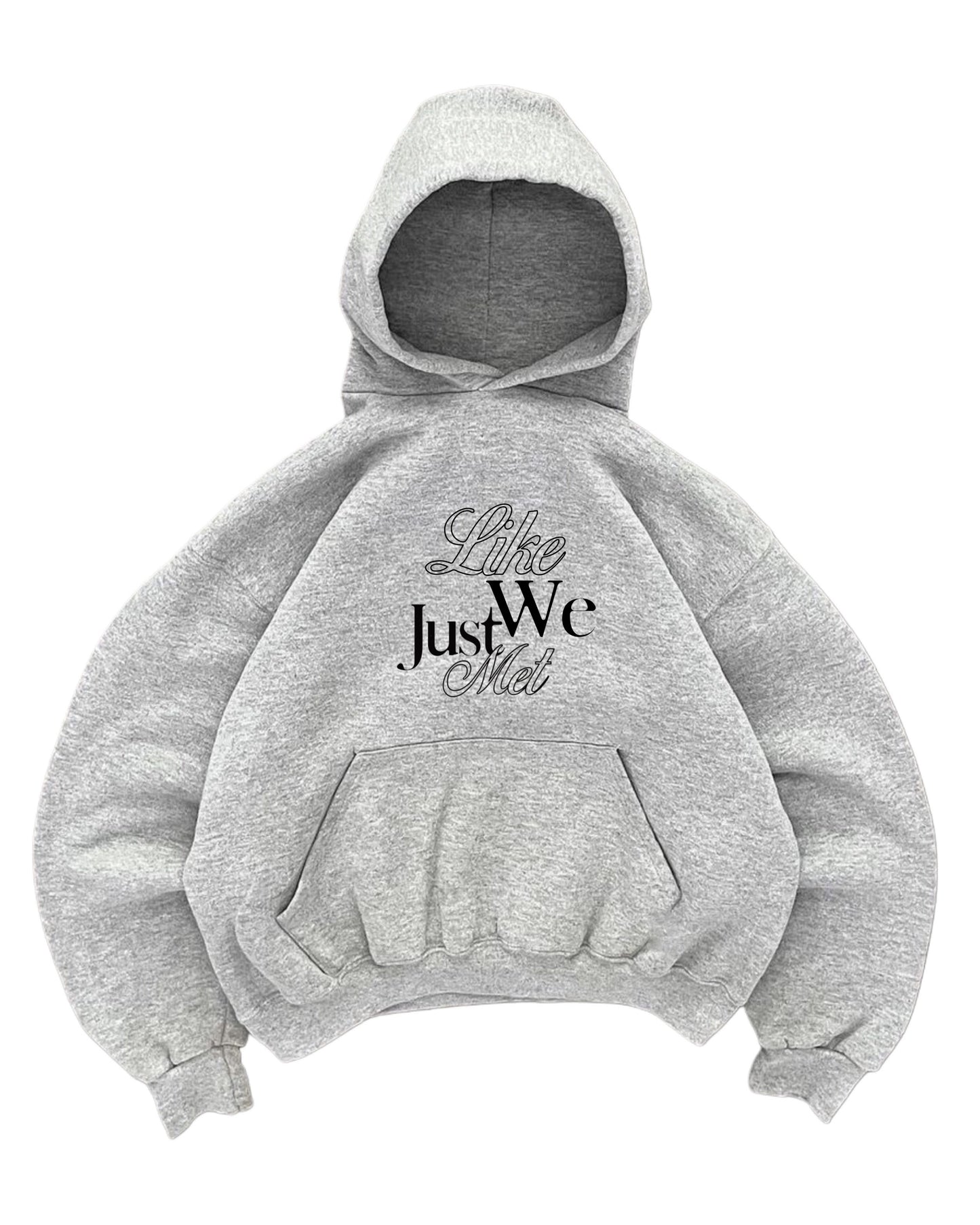 Hoodie like we just met modelo manga globo