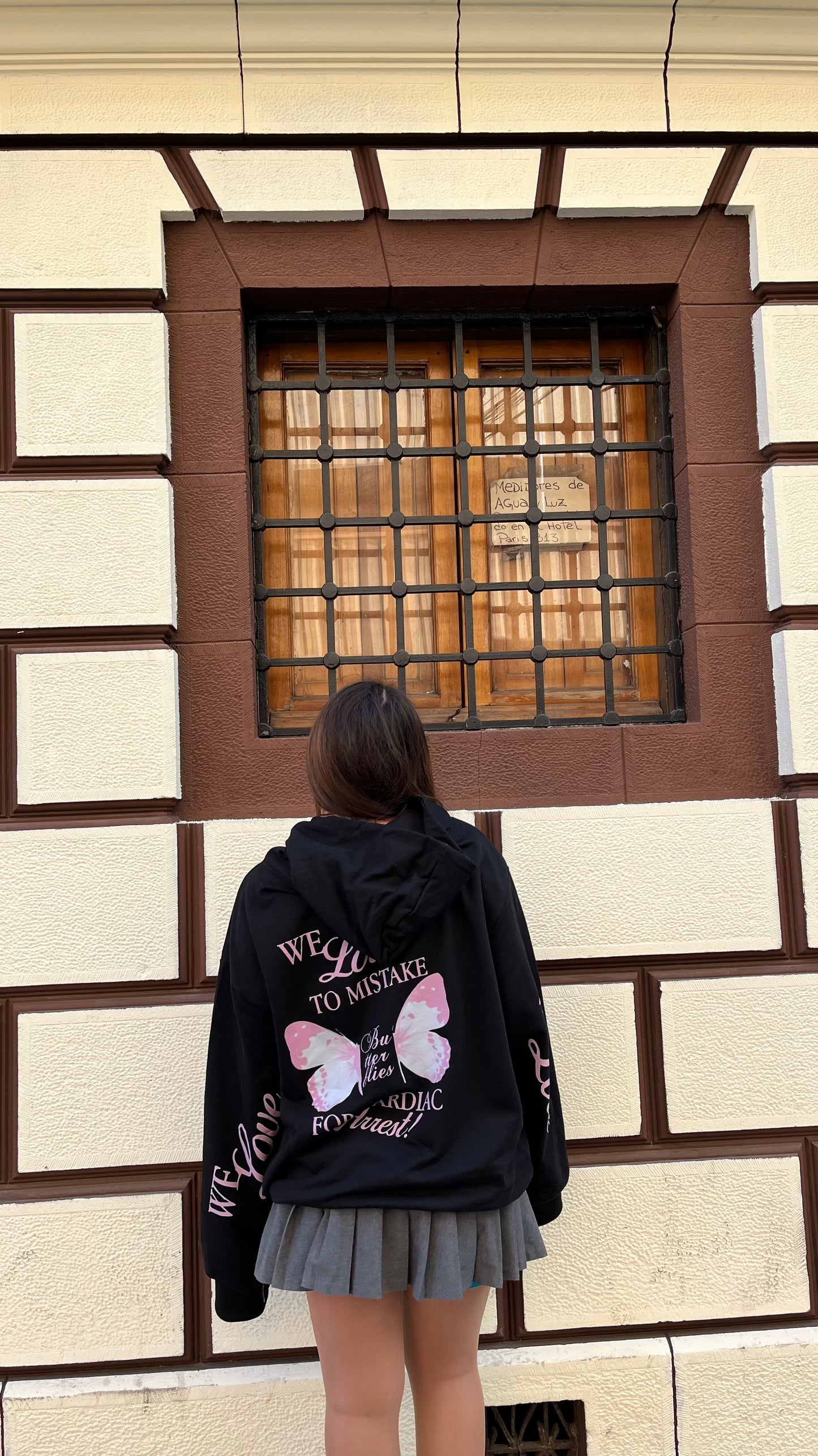 hoodie we love modelo mangas globo ♥︎
