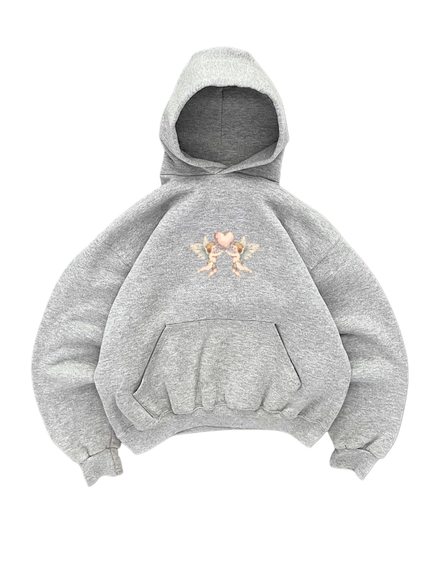 Hoodie emotion love modelo manga globo
