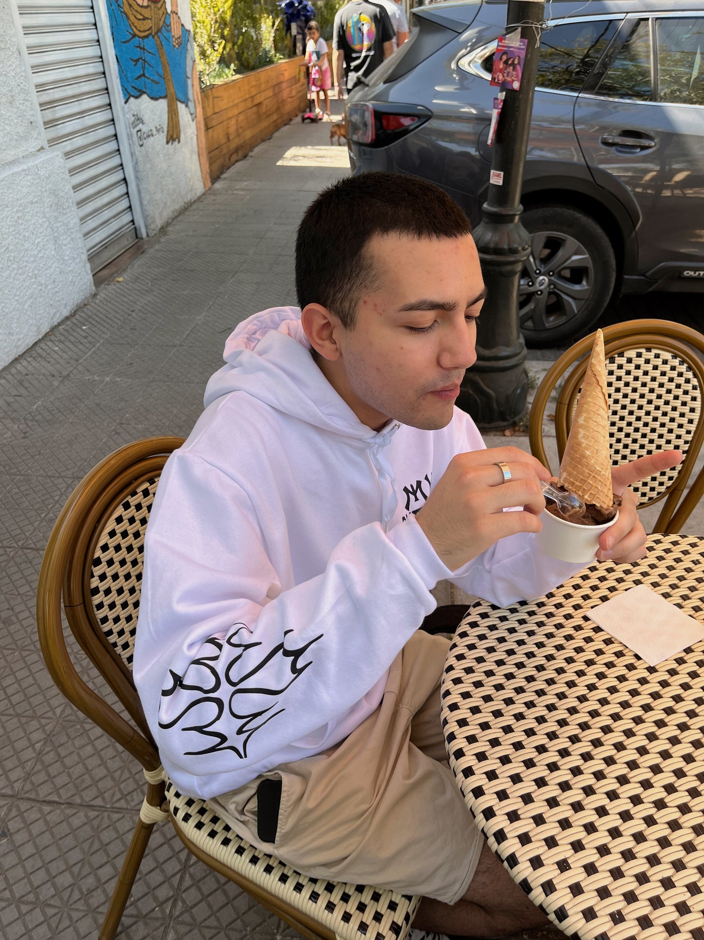 Hoodie my Butterfly modelo clasico