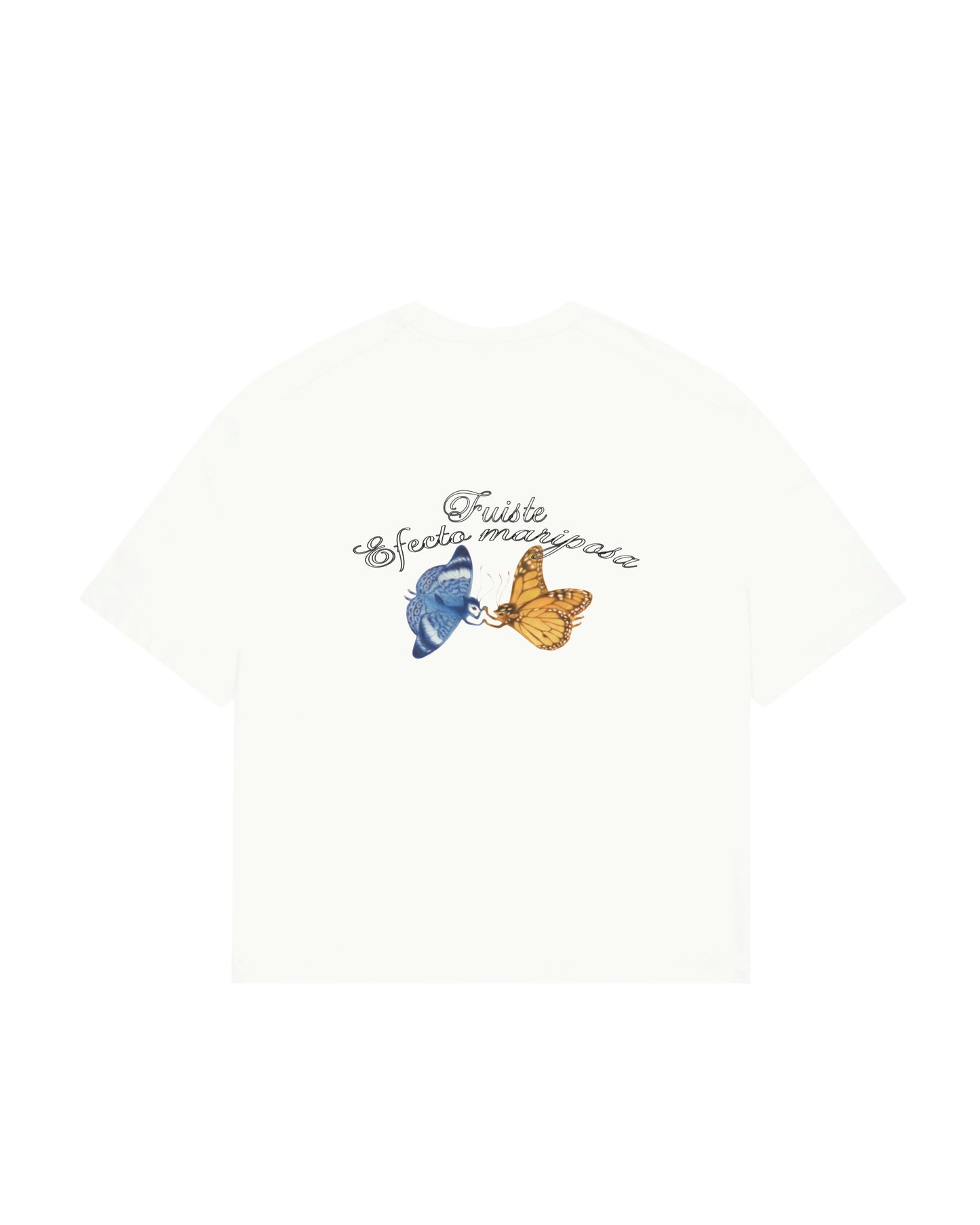 Camiseta effect butterfly modelo recto
