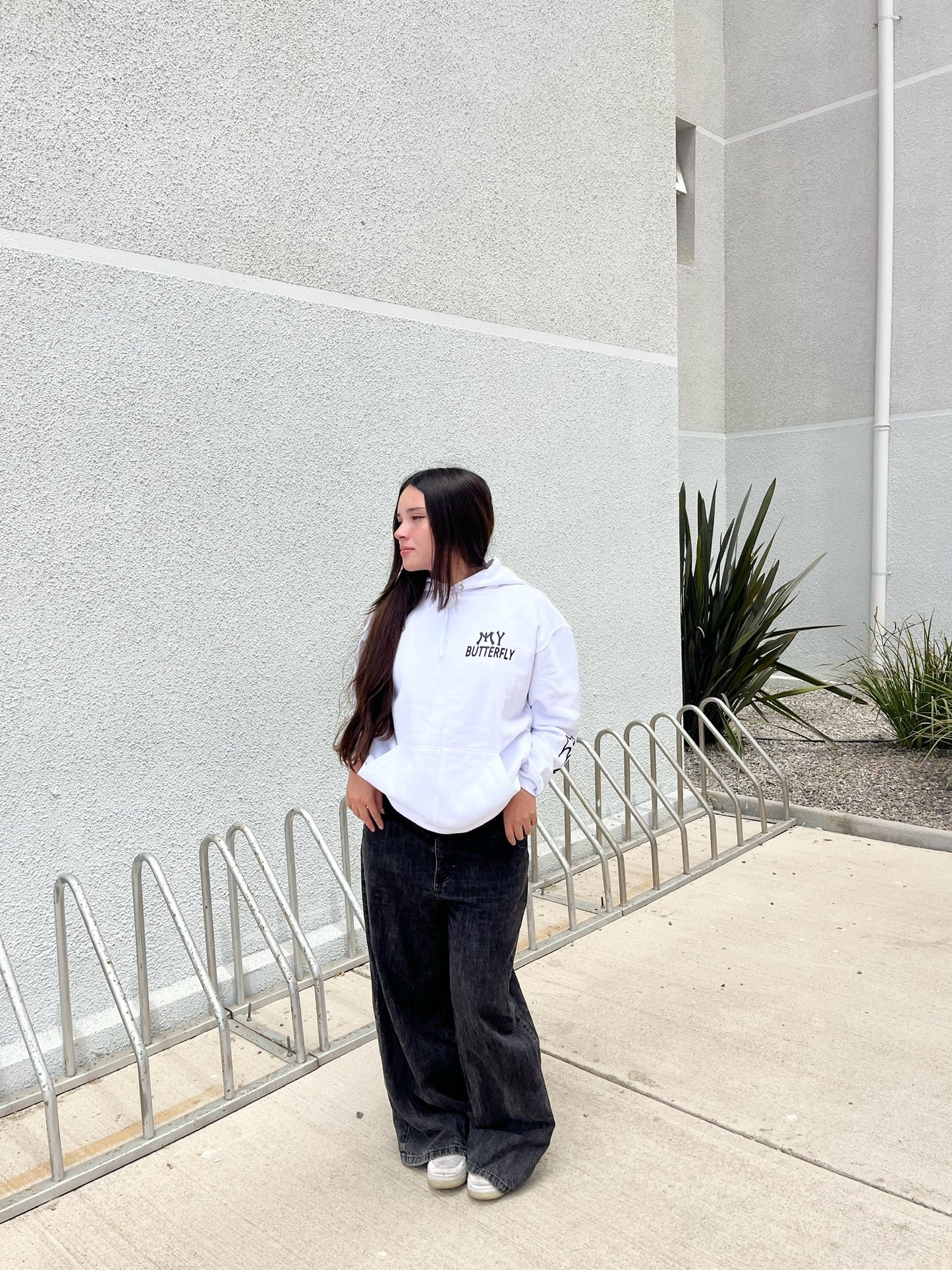 Hoodie my Butterfly modelo clasico