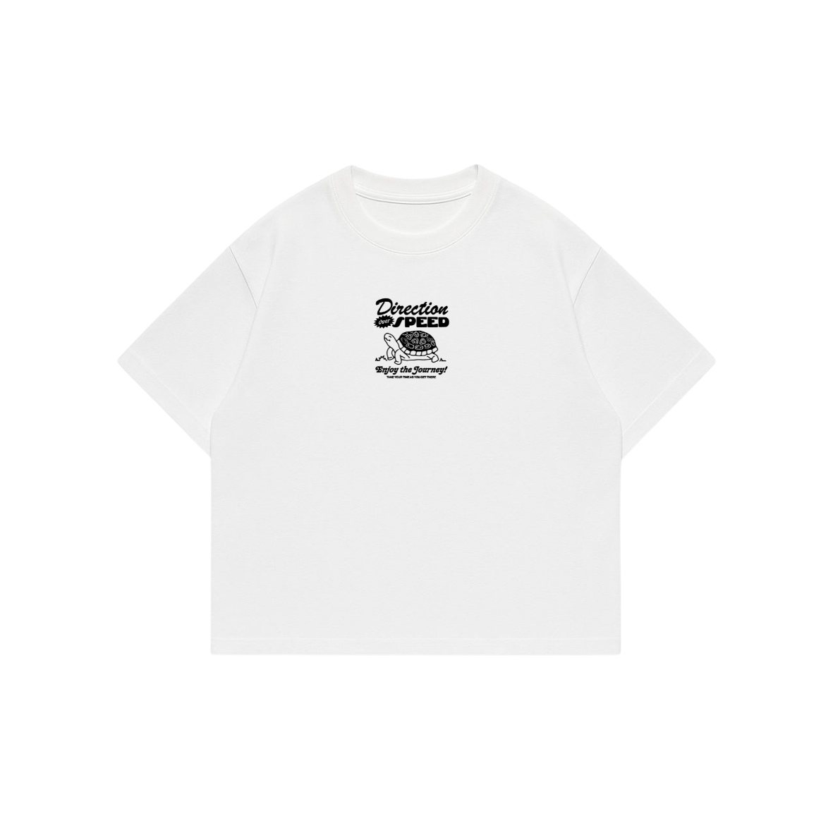 Speed - White Premium Boxy T-Shirt