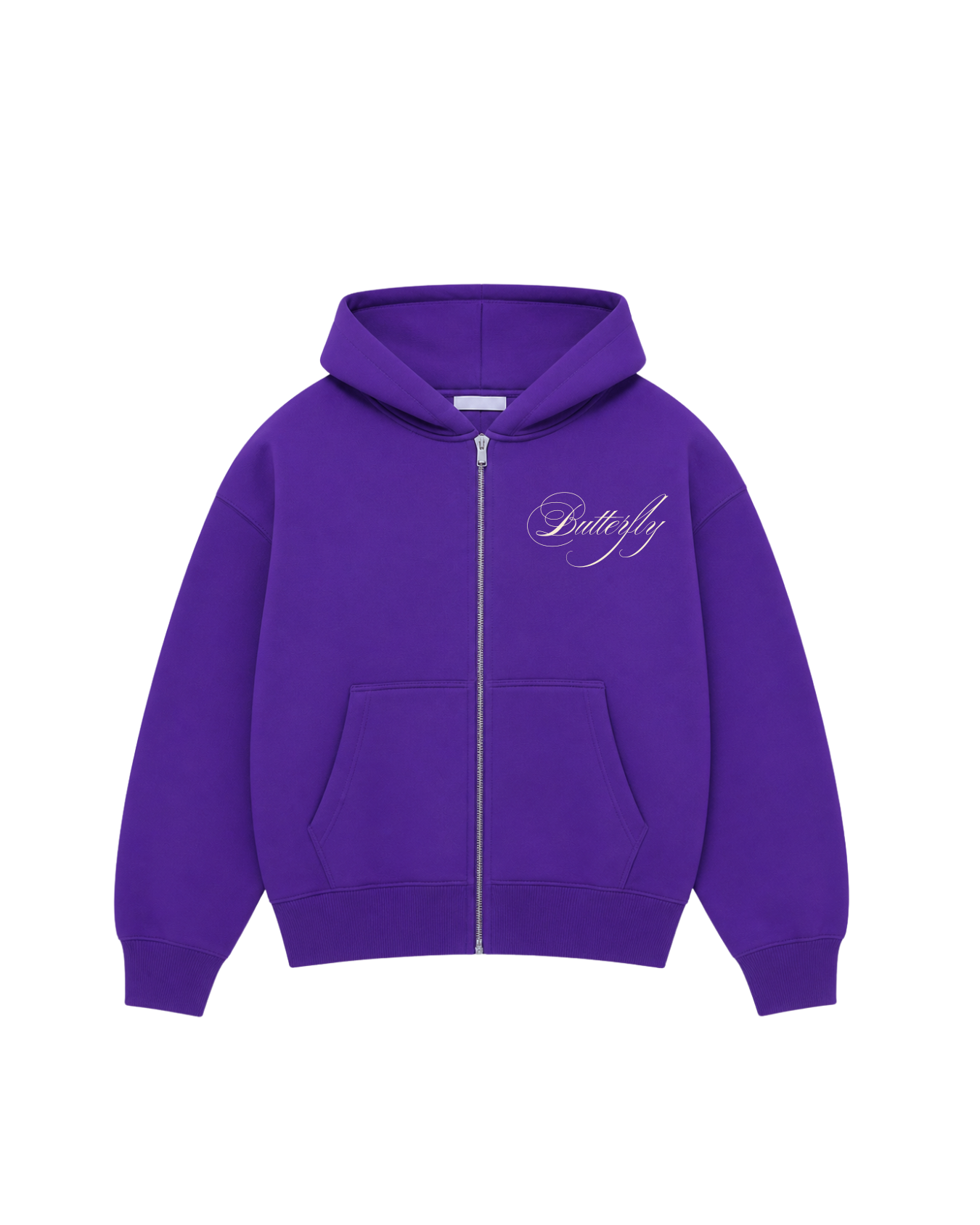 Cherry - Hoodie zip Clásico purple