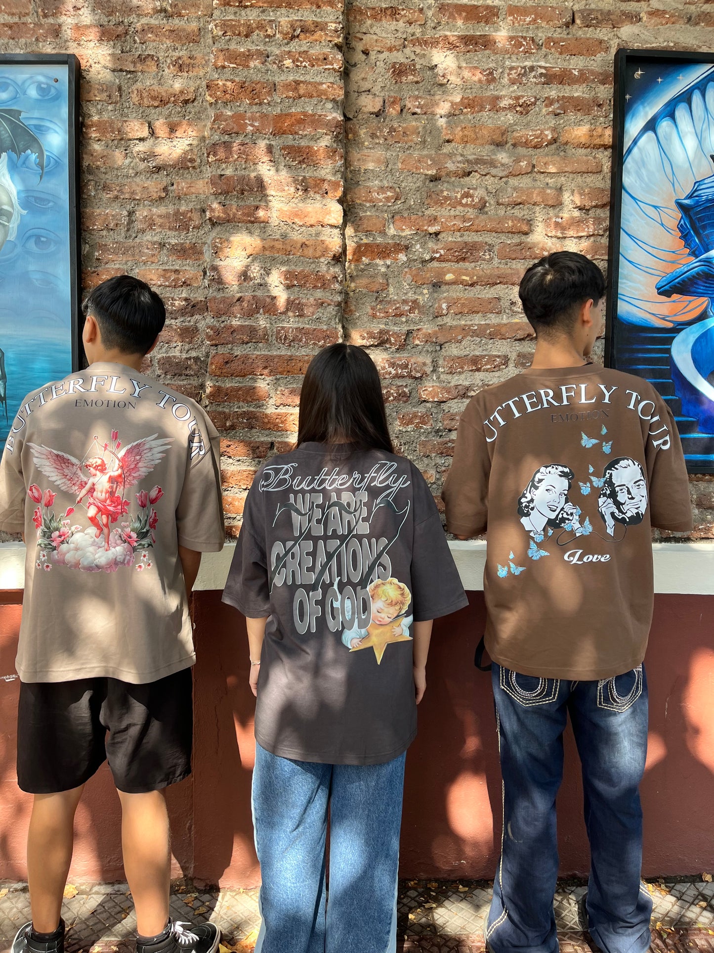Camiseta emotion modelo oversized