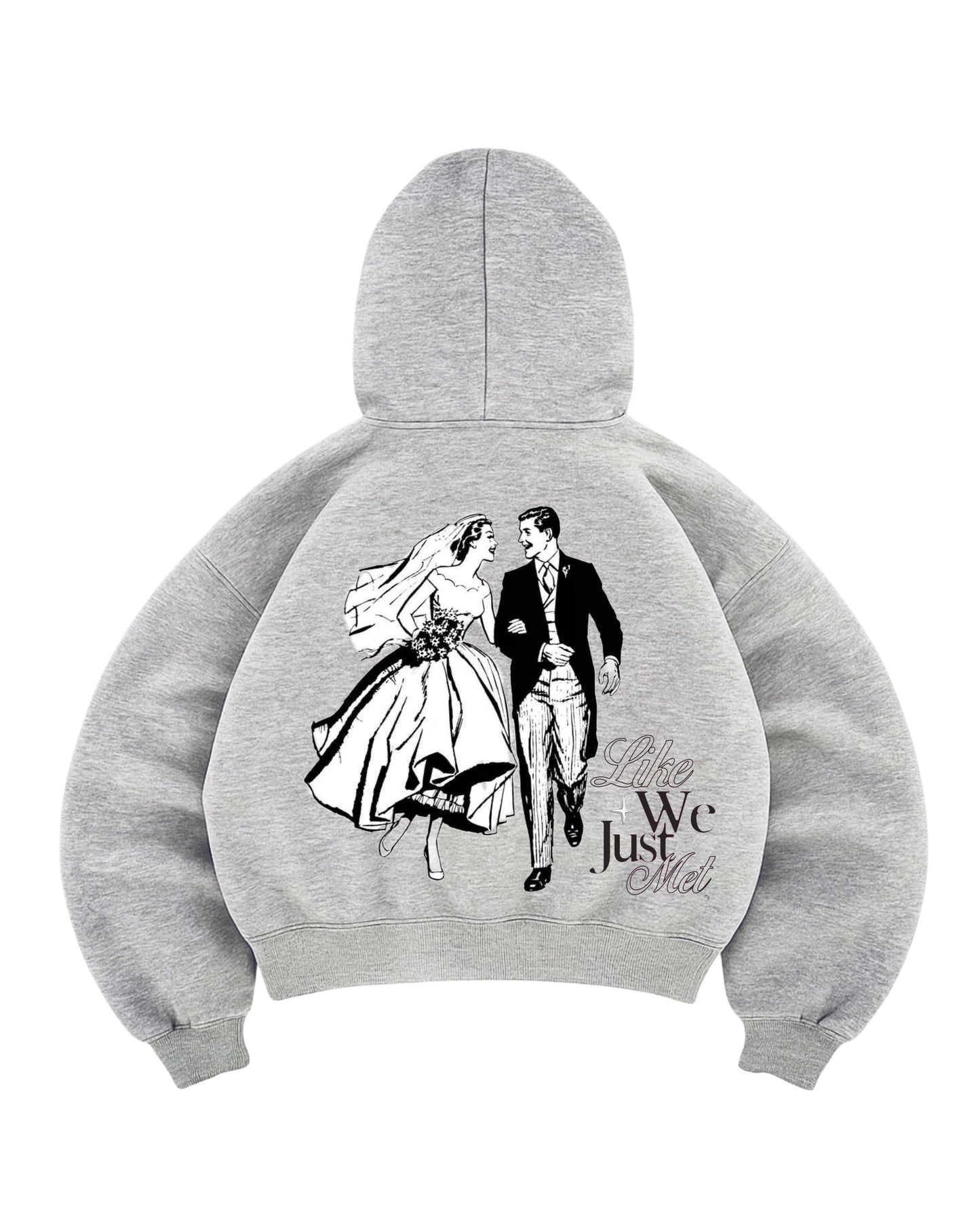Hoodie like we just met modelo manga globo