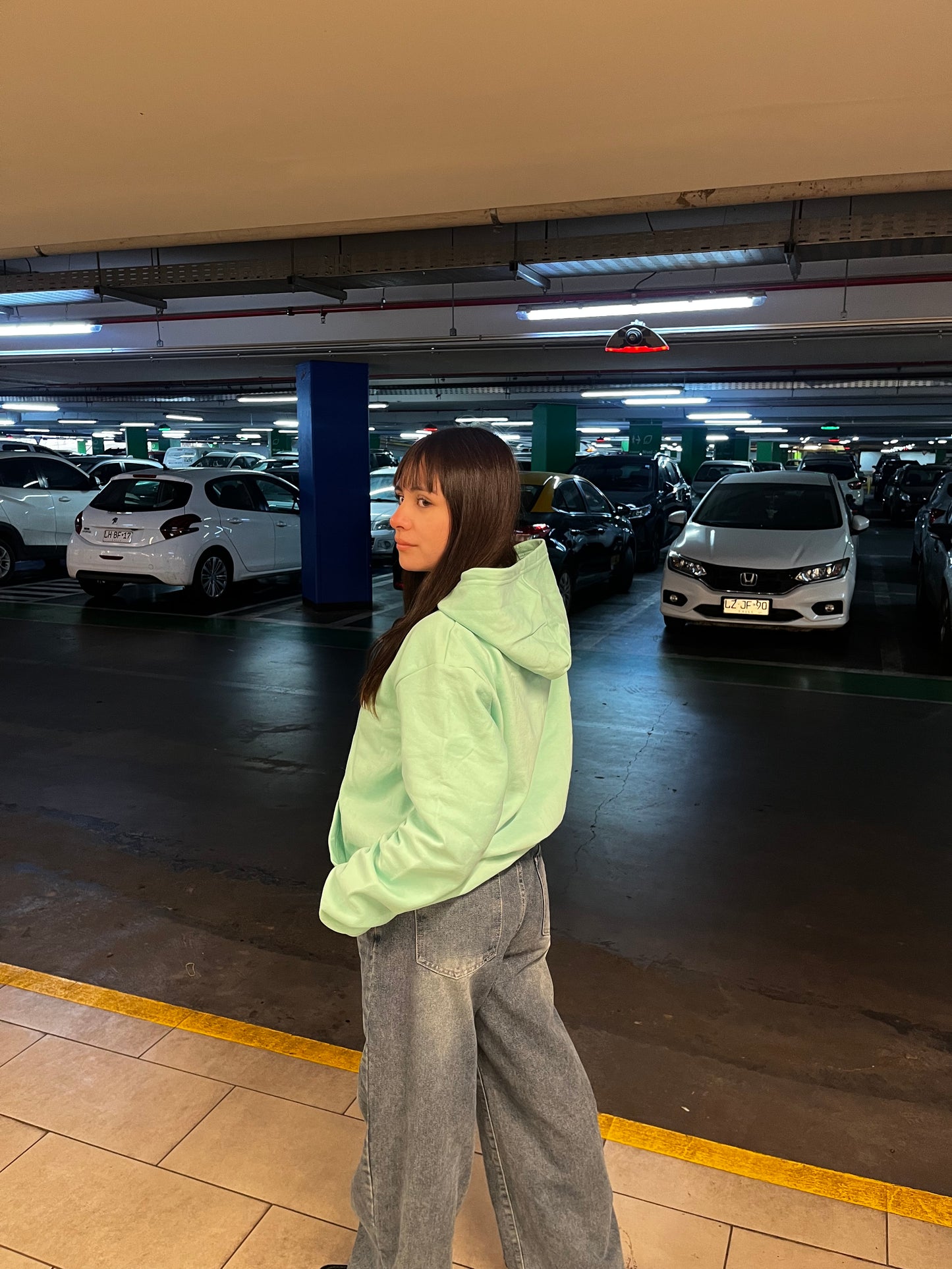 Basic menta - Hoodie Classic