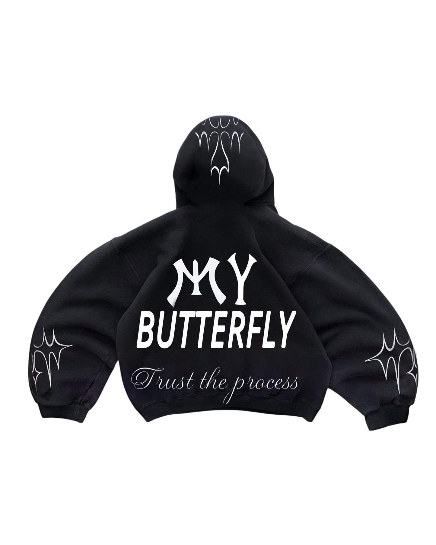 Hoodie my butterfly modelo mangas globo ♥︎