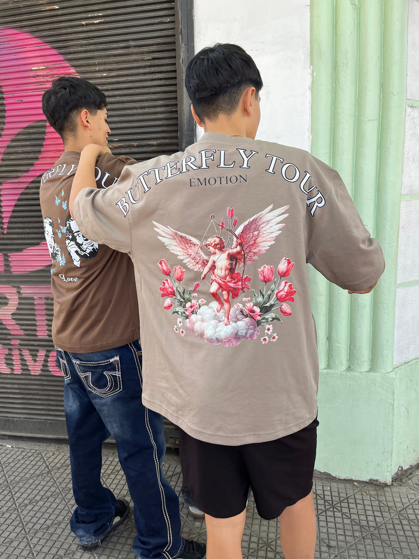 Camiseta emotion modelo oversized