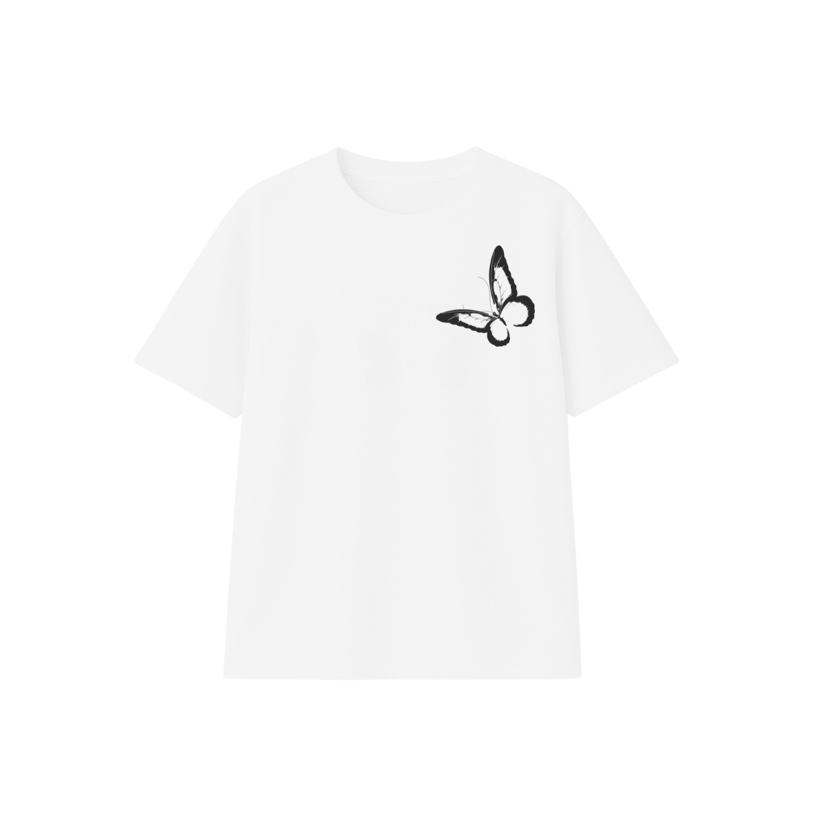 Camiseta butterfly recto black friday