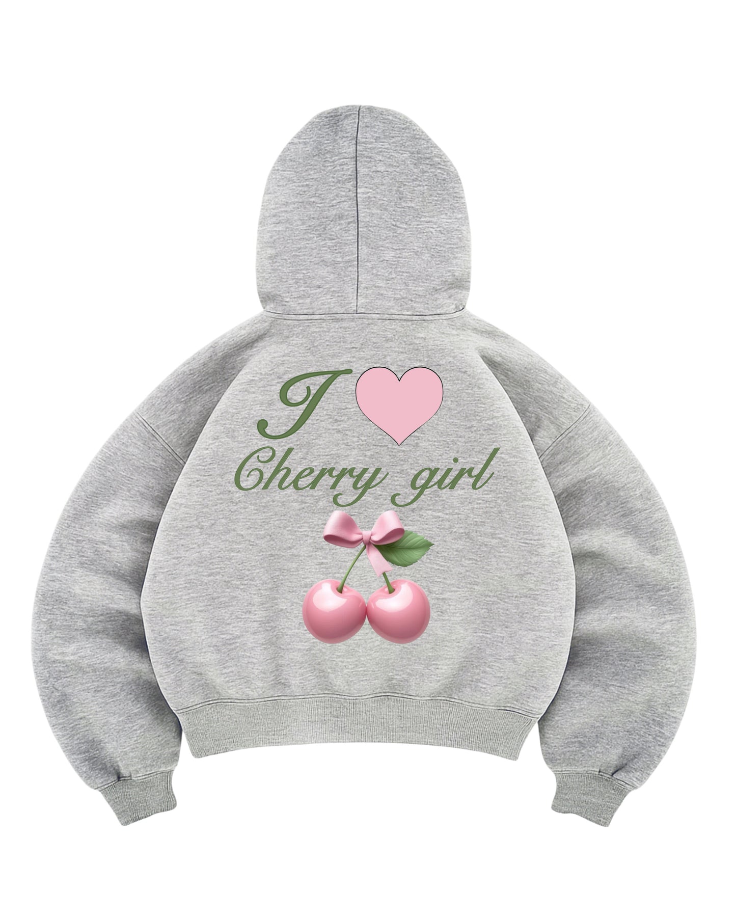 Hoodies cherry girl 🍒 rosado pastel