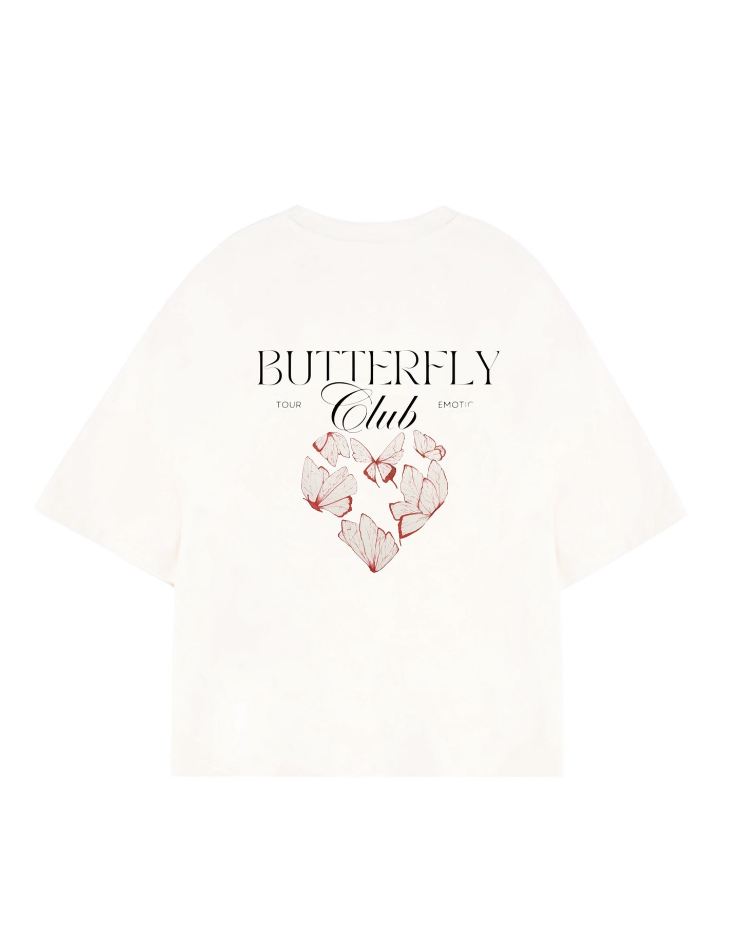Camiseta Butterfly world club modelo oversized