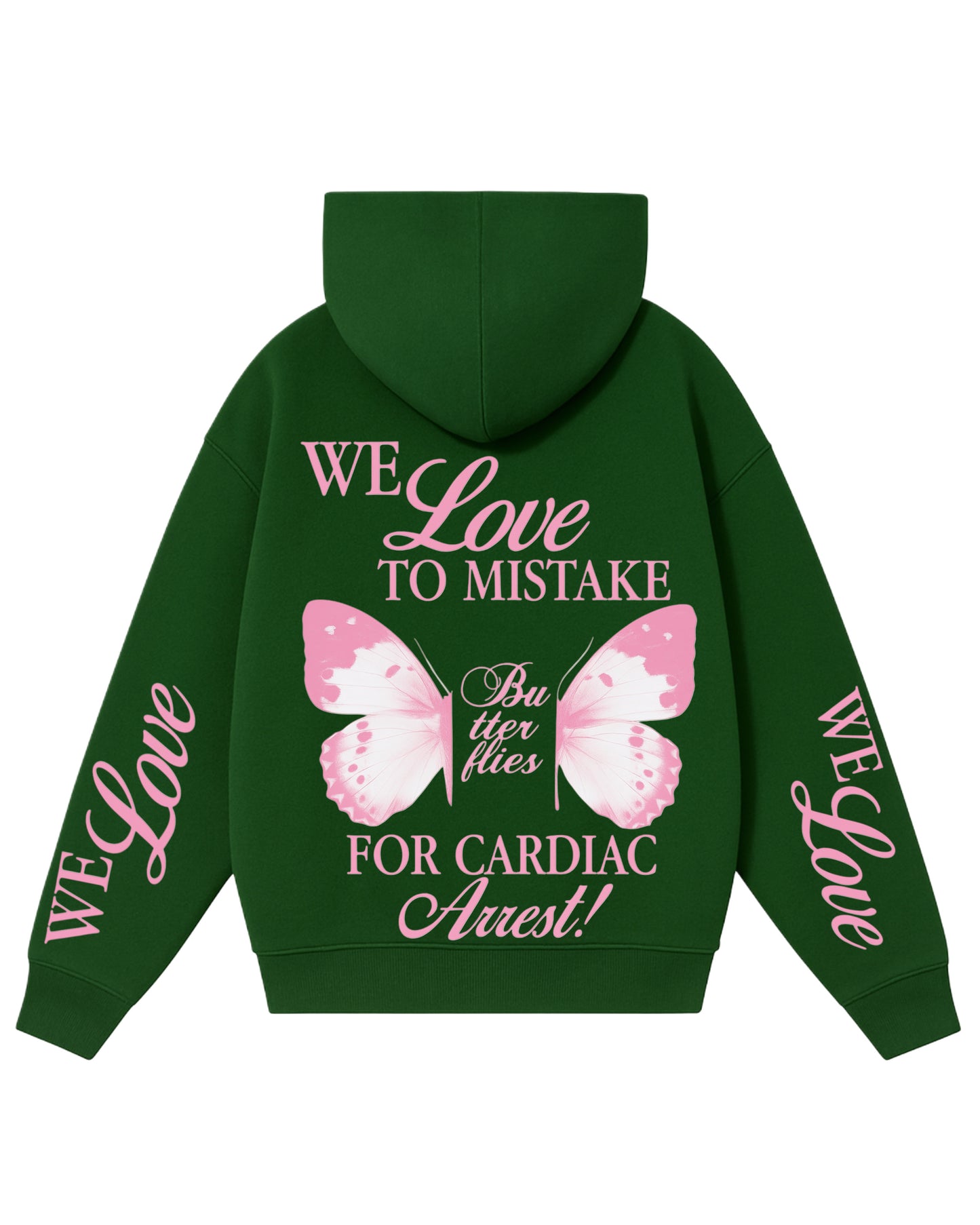 Hoodie we love modelo clásico