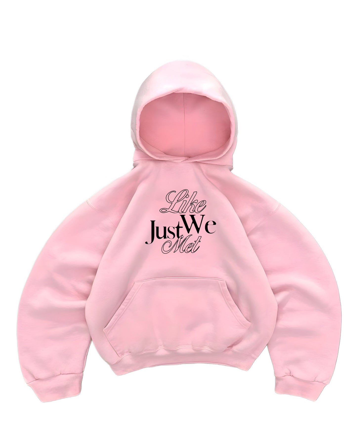 Hoodie like we just met modelo manga globo