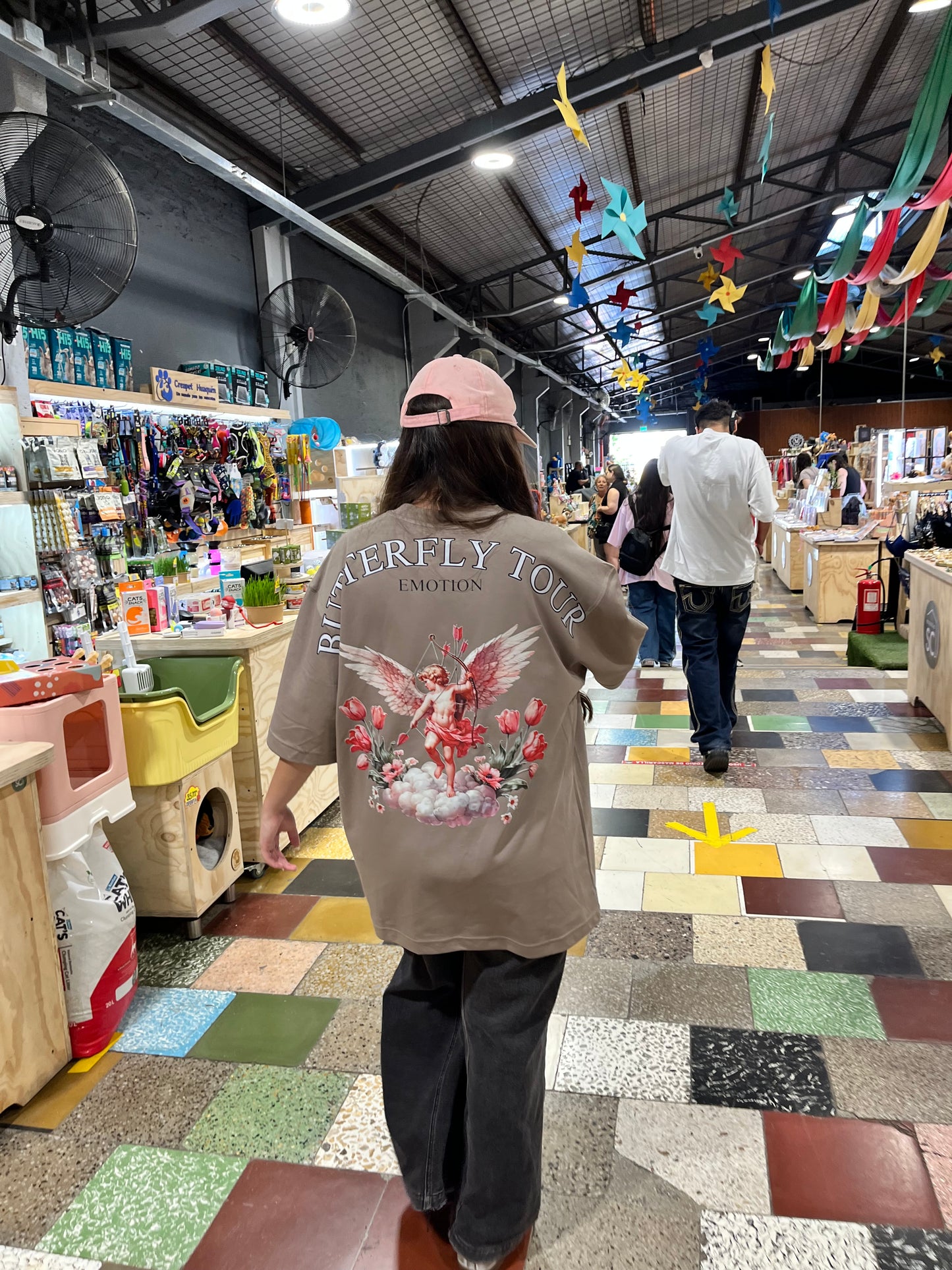 Camiseta emotion modelo oversized
