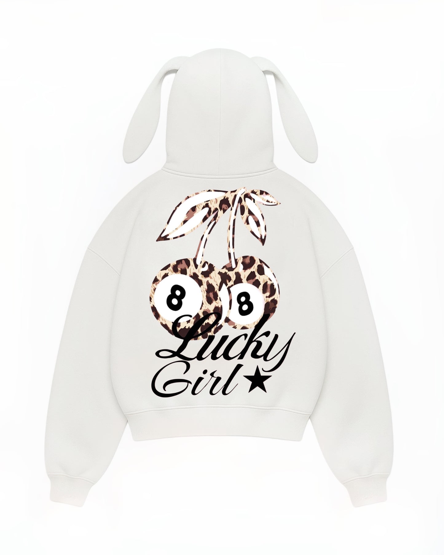 Hoodie lucky girl modelo clásico