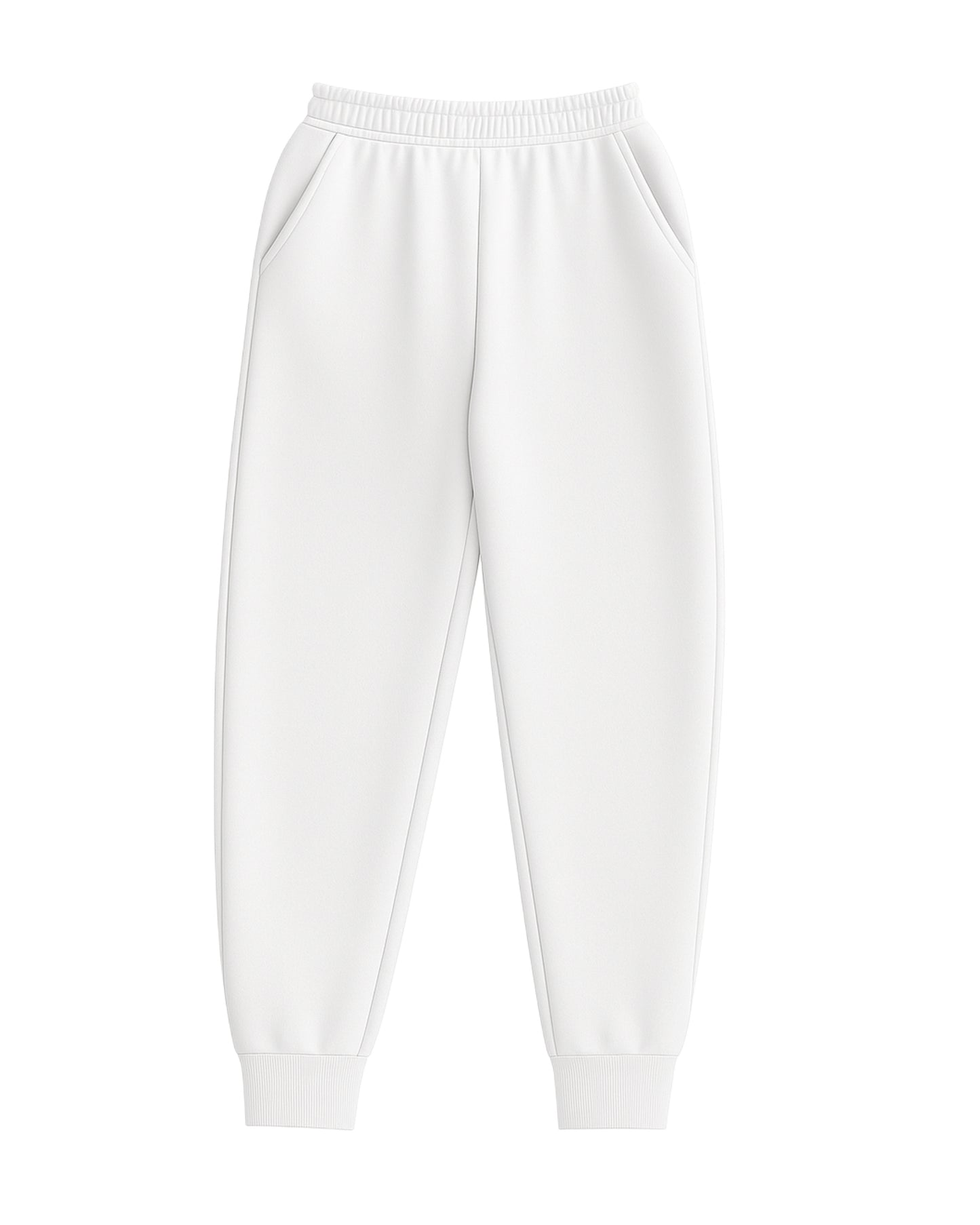 Pantalon buzo blanco basic