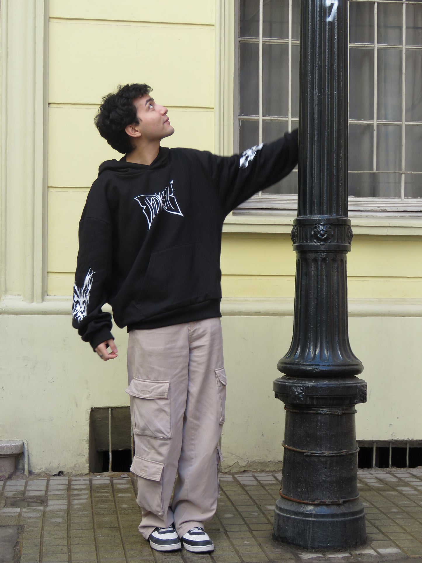 Hoodie butterfly modelo mangas globo ⭑