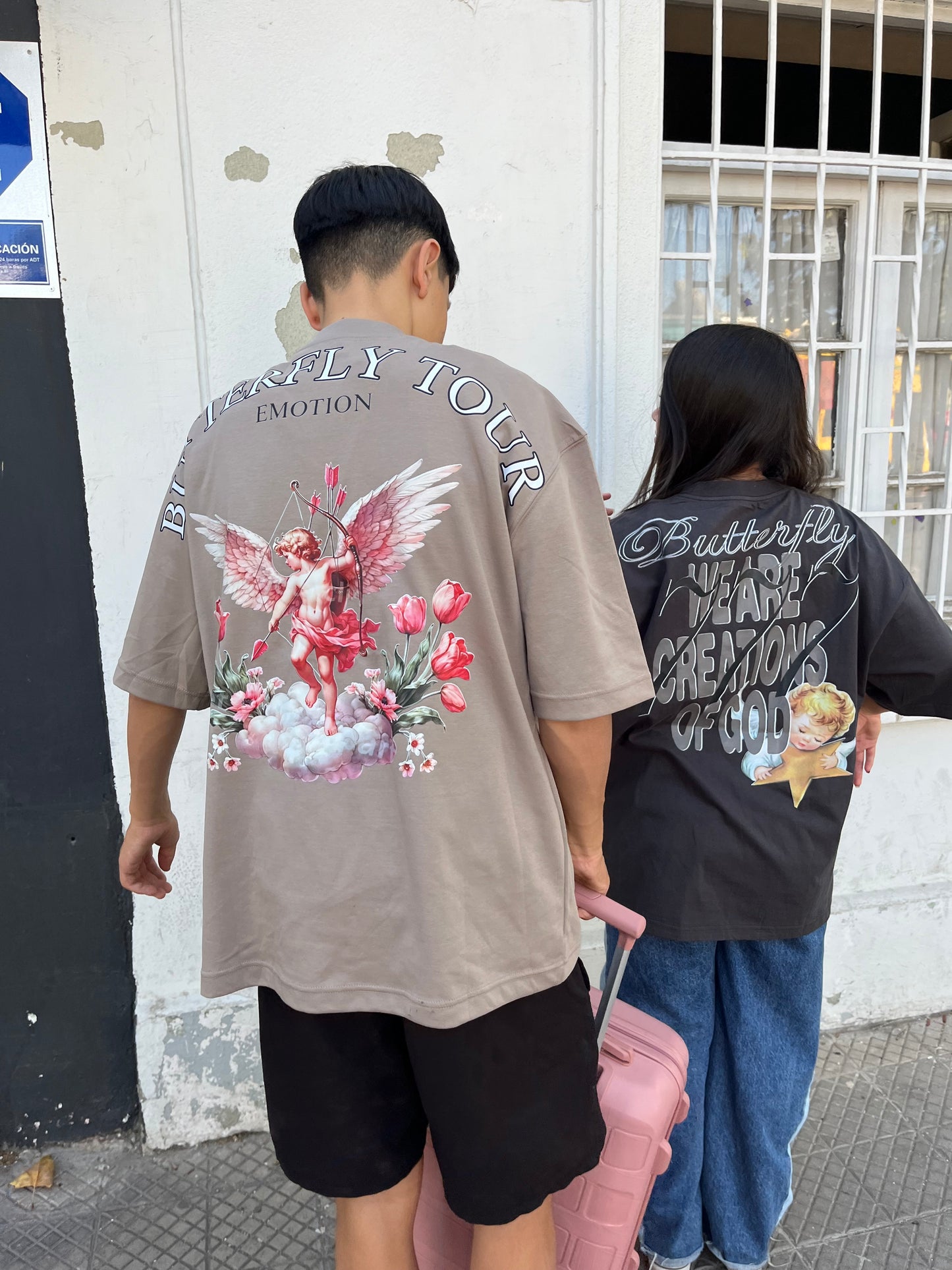 Camiseta emotion modelo oversized