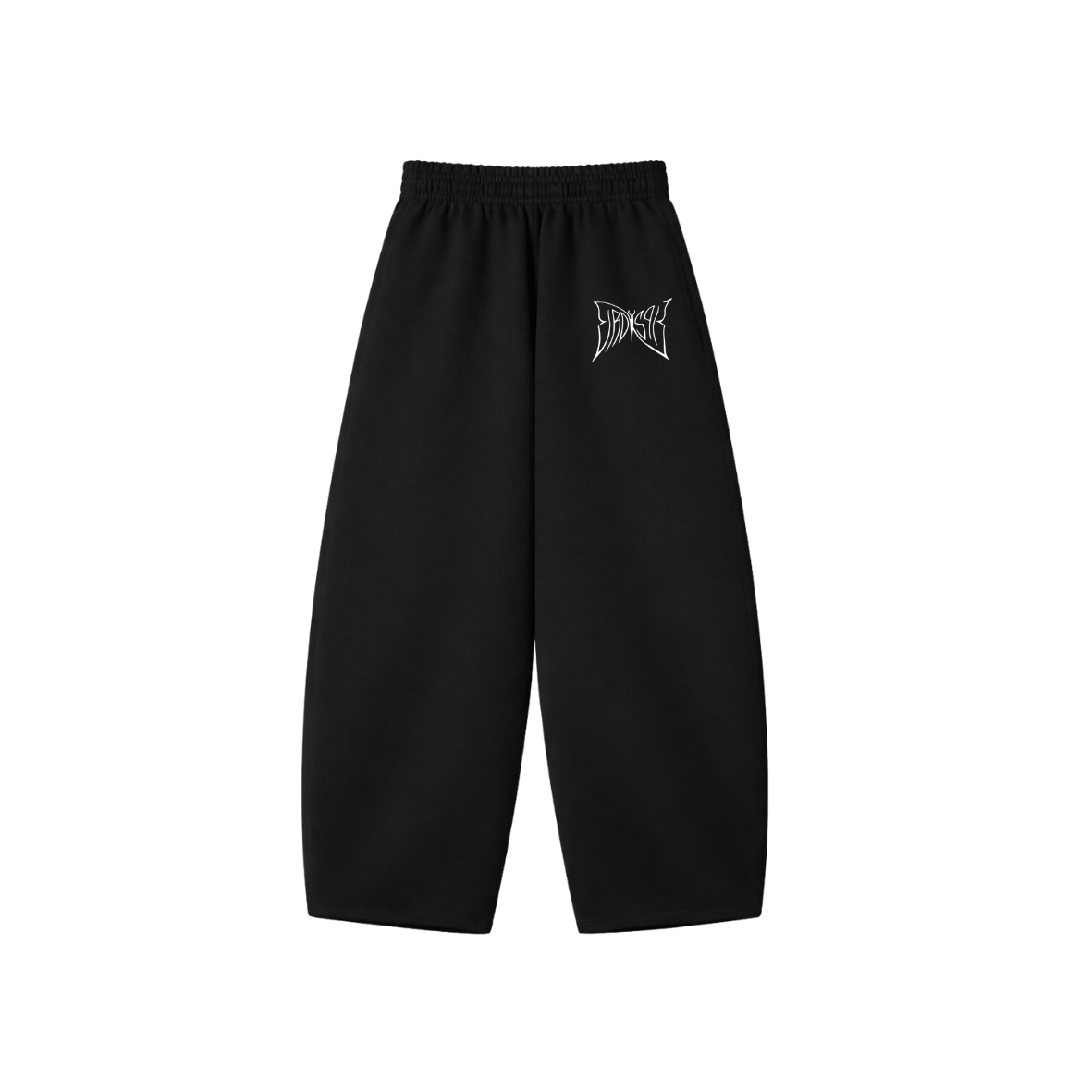 Butterfly Emblem - Buzo Baggy black puff