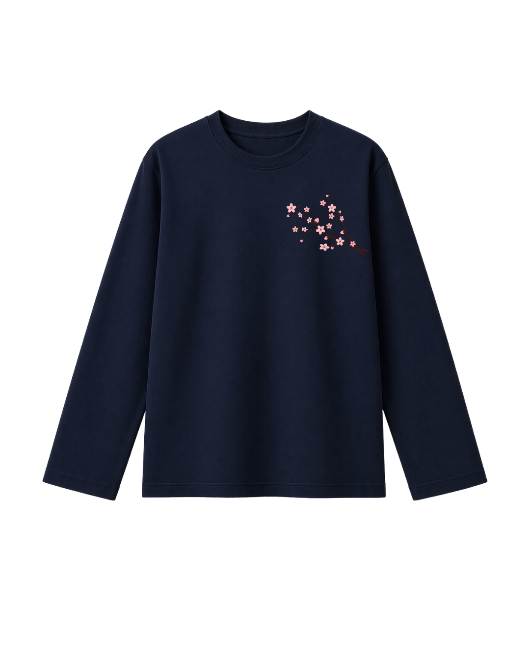 Garden branch - Camiseta Manga Larga Blue Marine