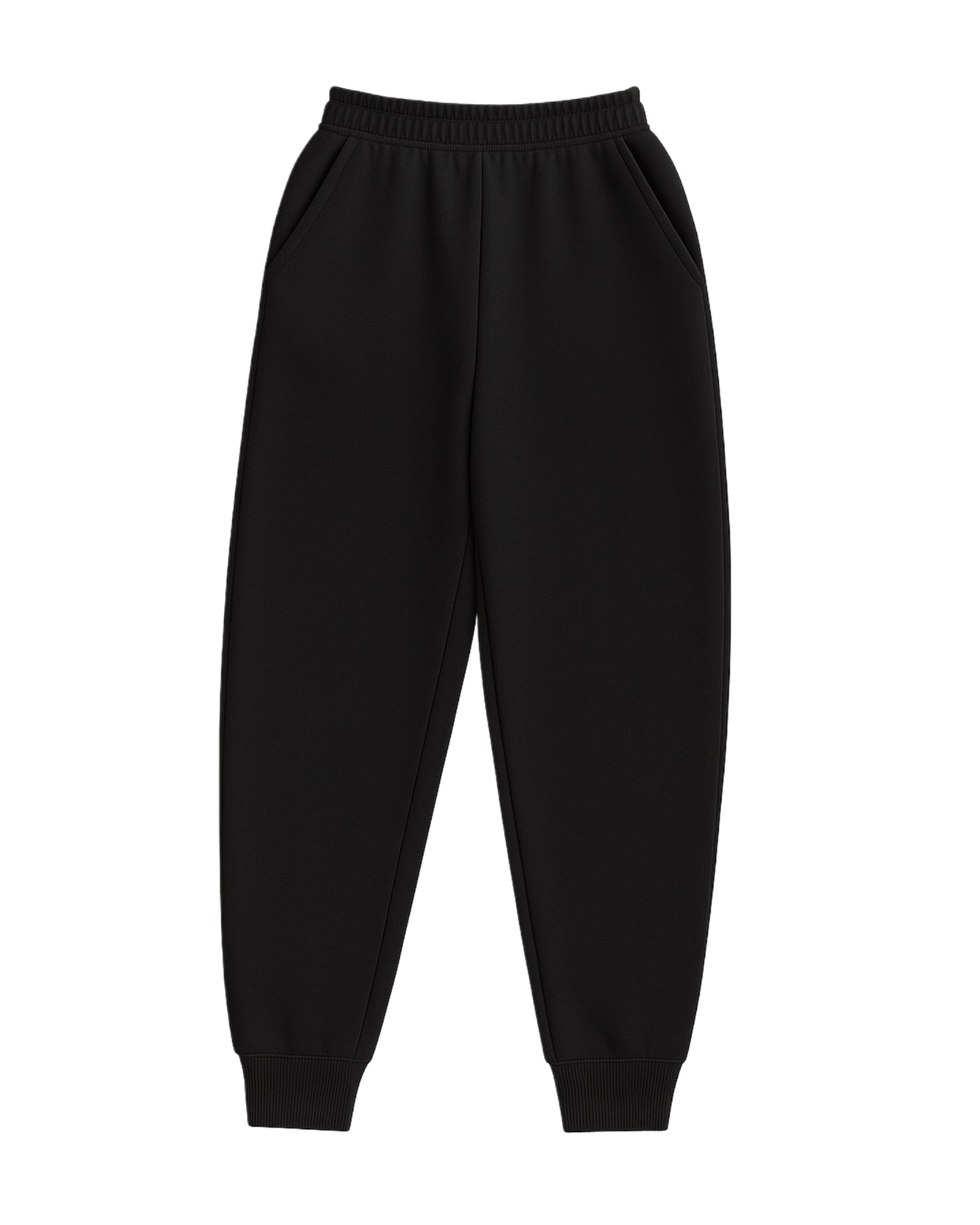 Pantalon buzo negro basic