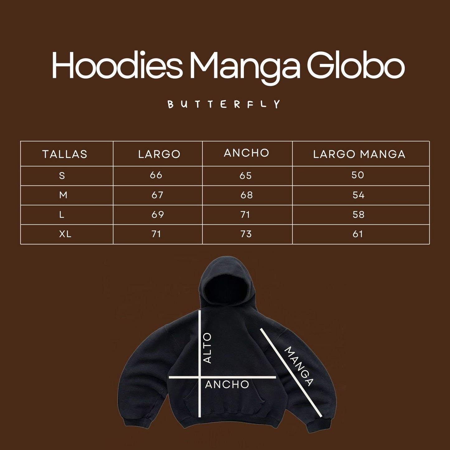 Cherry Tree White - Hoodie Mangas Globo