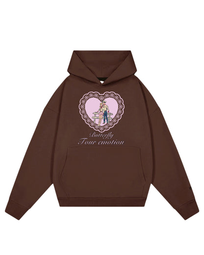 Hoodie emotion love modelo clásico