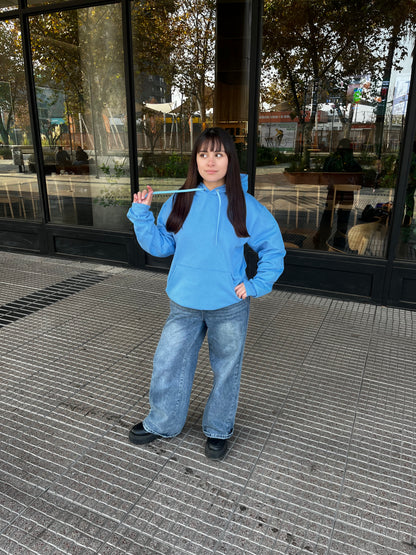 Basic sky blue - Hoodie Classic